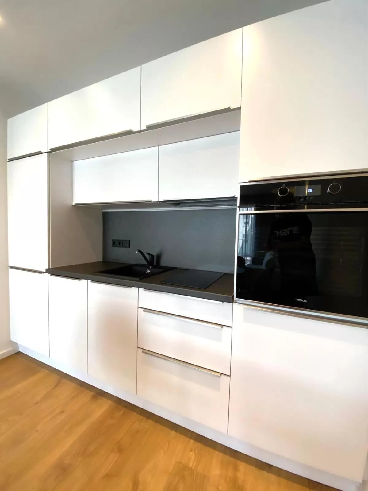 Kitchen/Kitchenette in Motel Inn Simbach