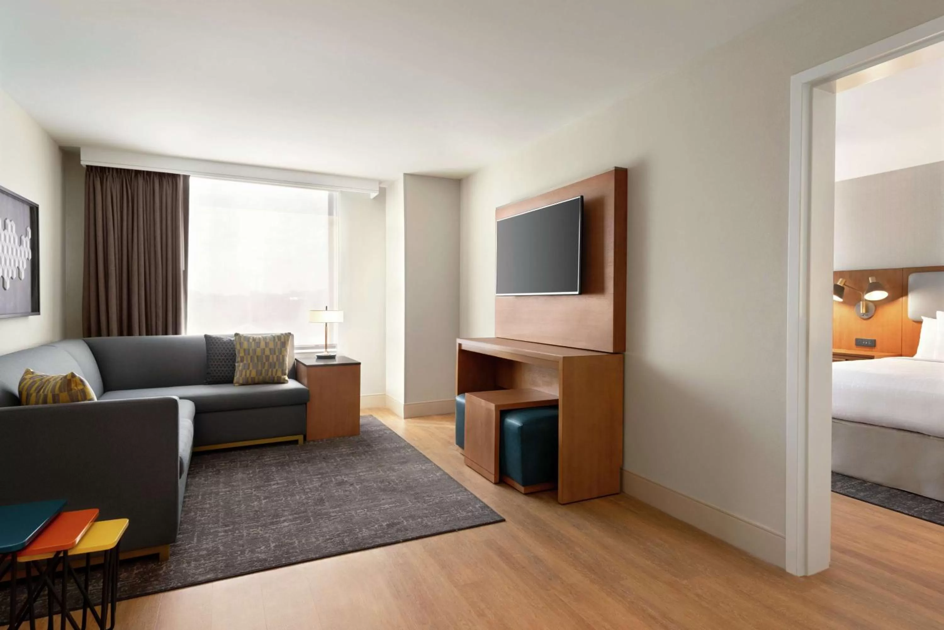 Bedroom, Bed in Homewood Suites By Hilton Wilmington Downtown