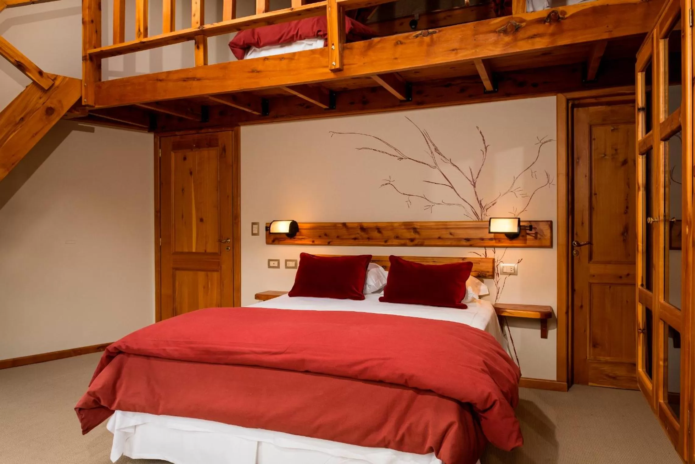 Bed in Hosteria La Camila