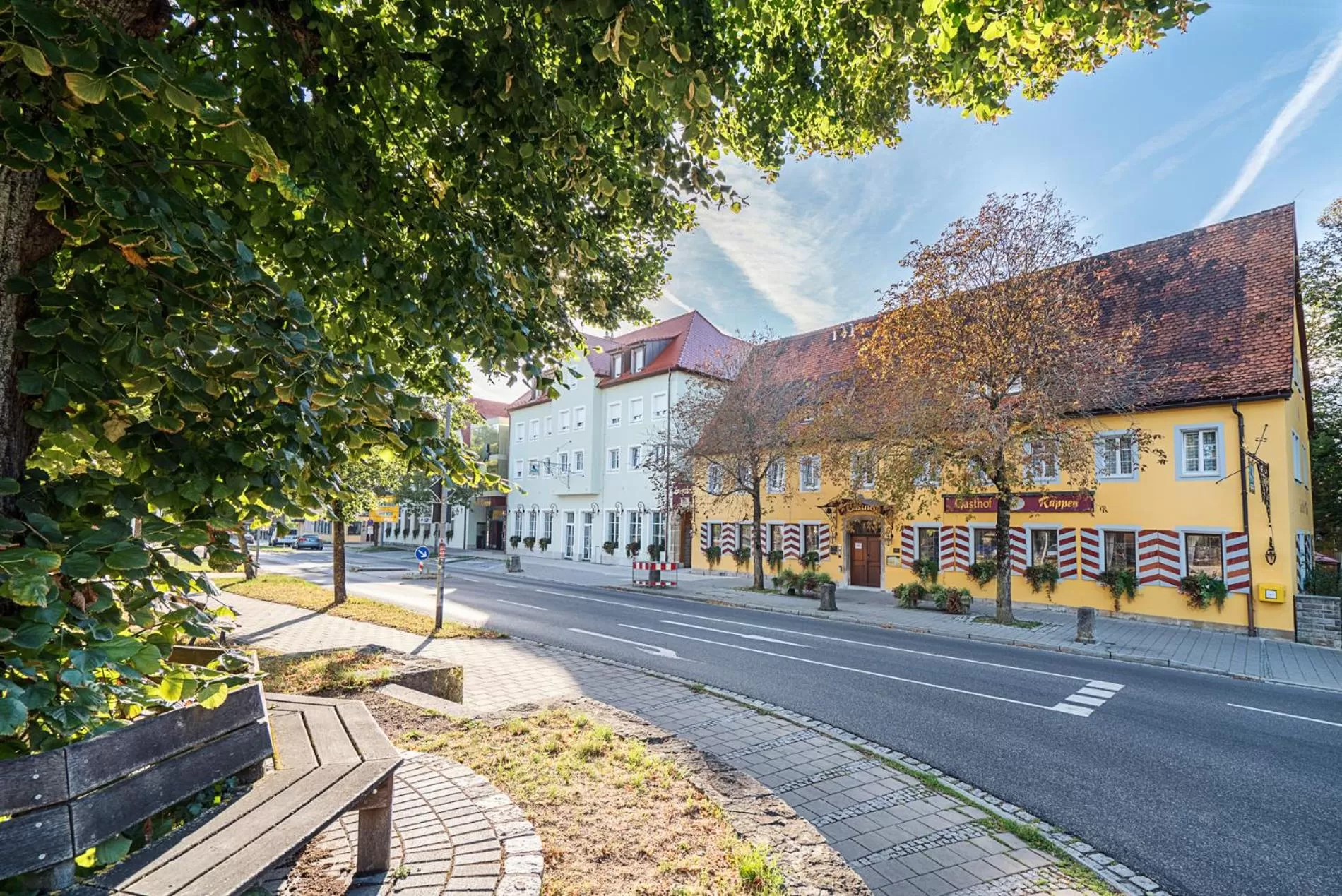 Facade/entrance in Hotel Rappen Rothenburg ob der Tauber