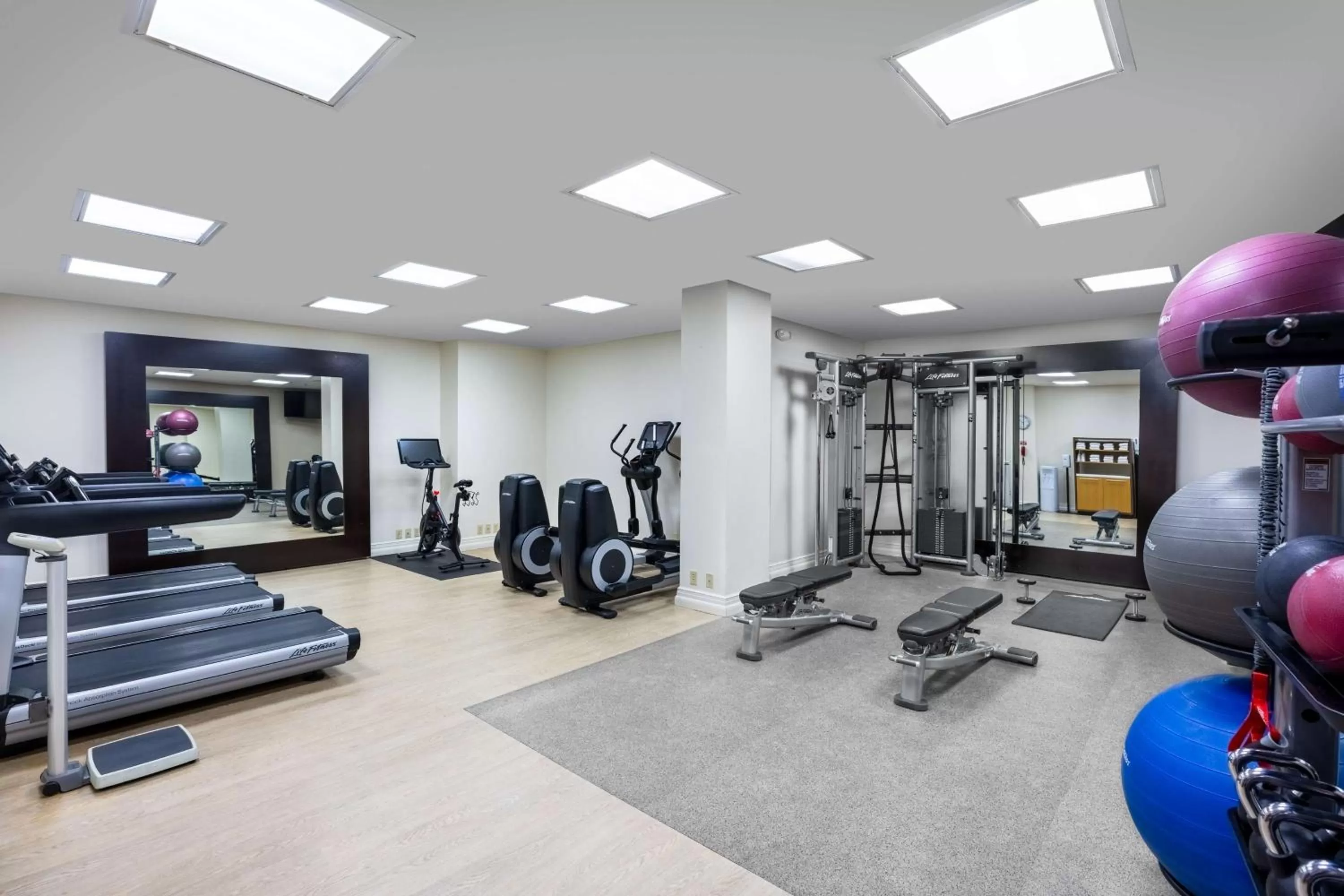 Fitness centre/facilities in Embassy Suites by Hilton Austin Downtown South Congress