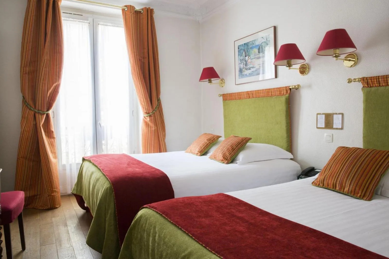 Bed in New Orient Hotel