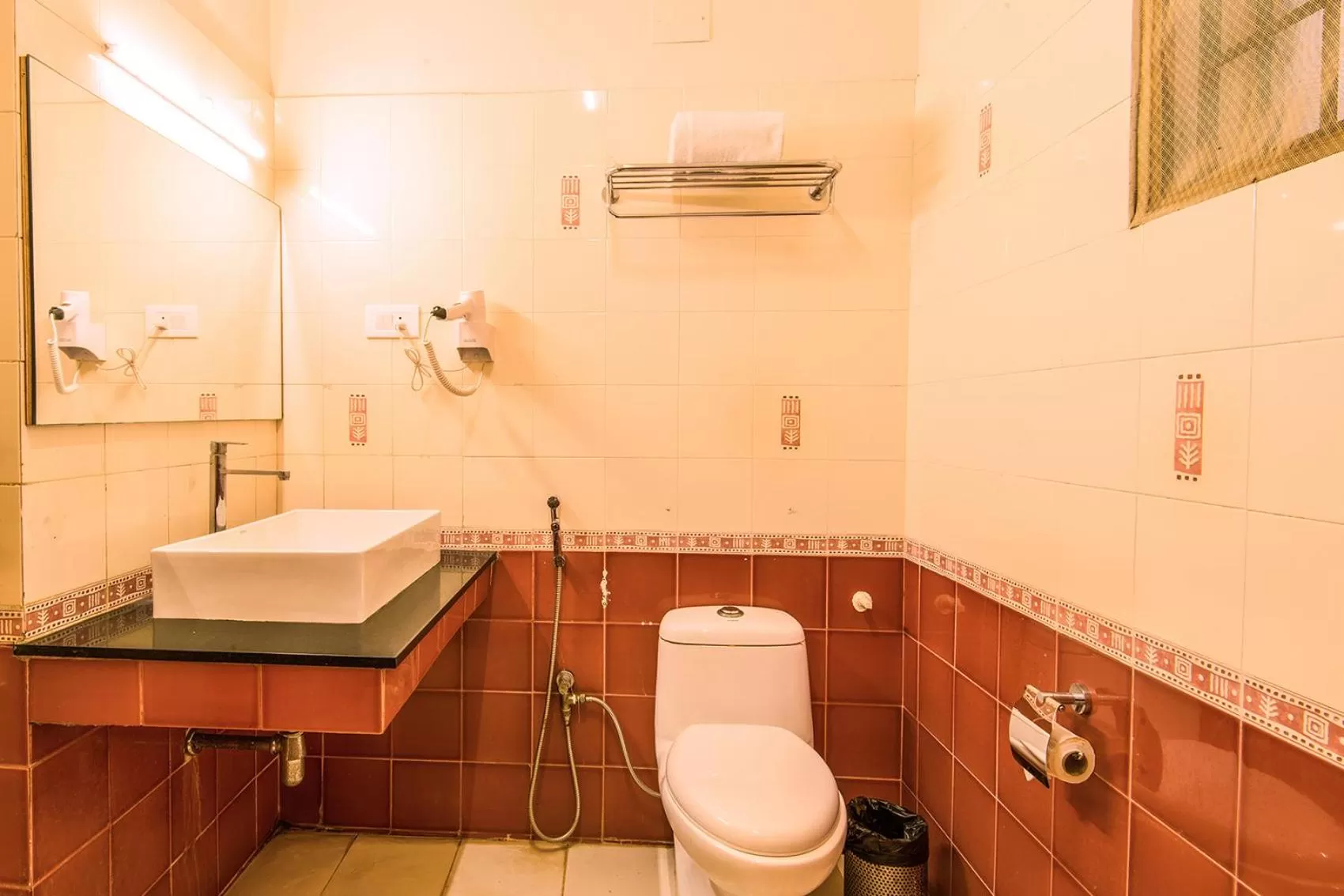 Bathroom in Fabhotel Blossoms Service Apartment - T Nagar