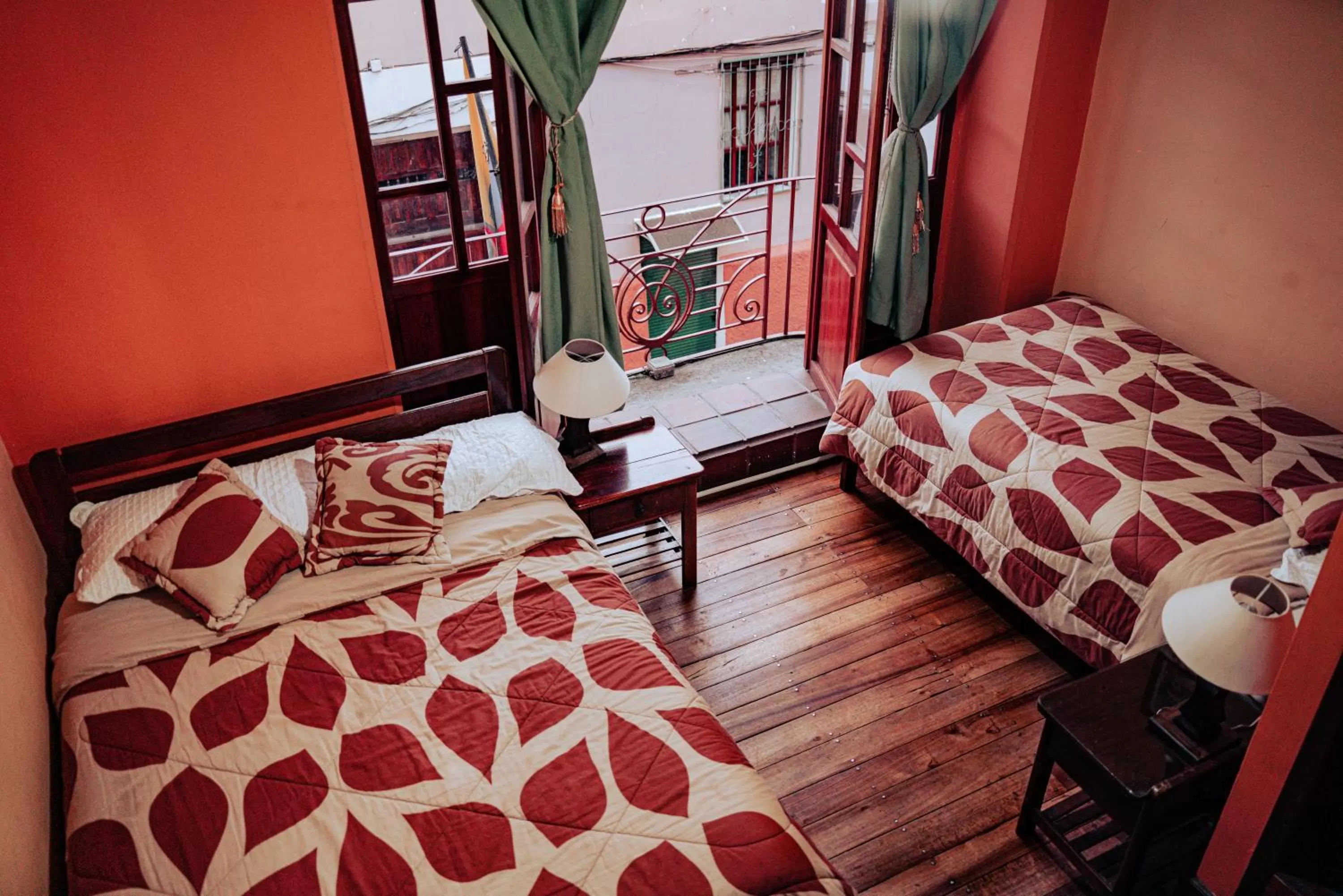 Bed in La Posada Colonial