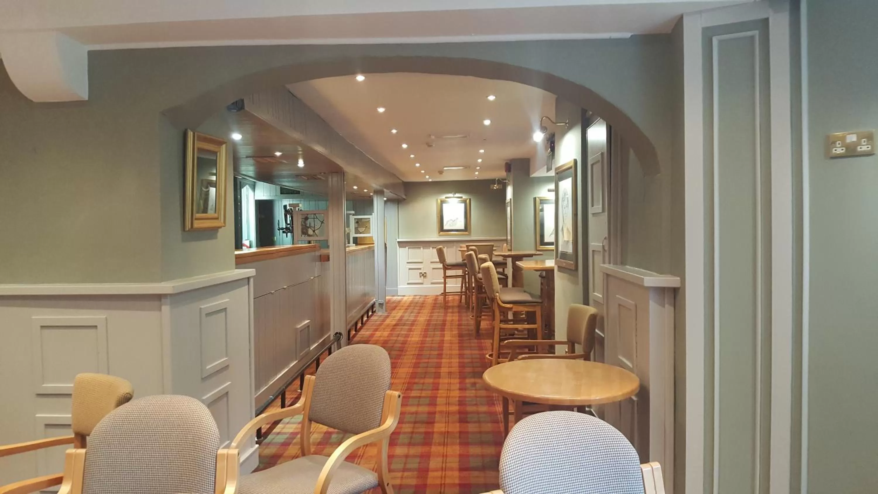 Seating area in Castle Oaks House Hotel