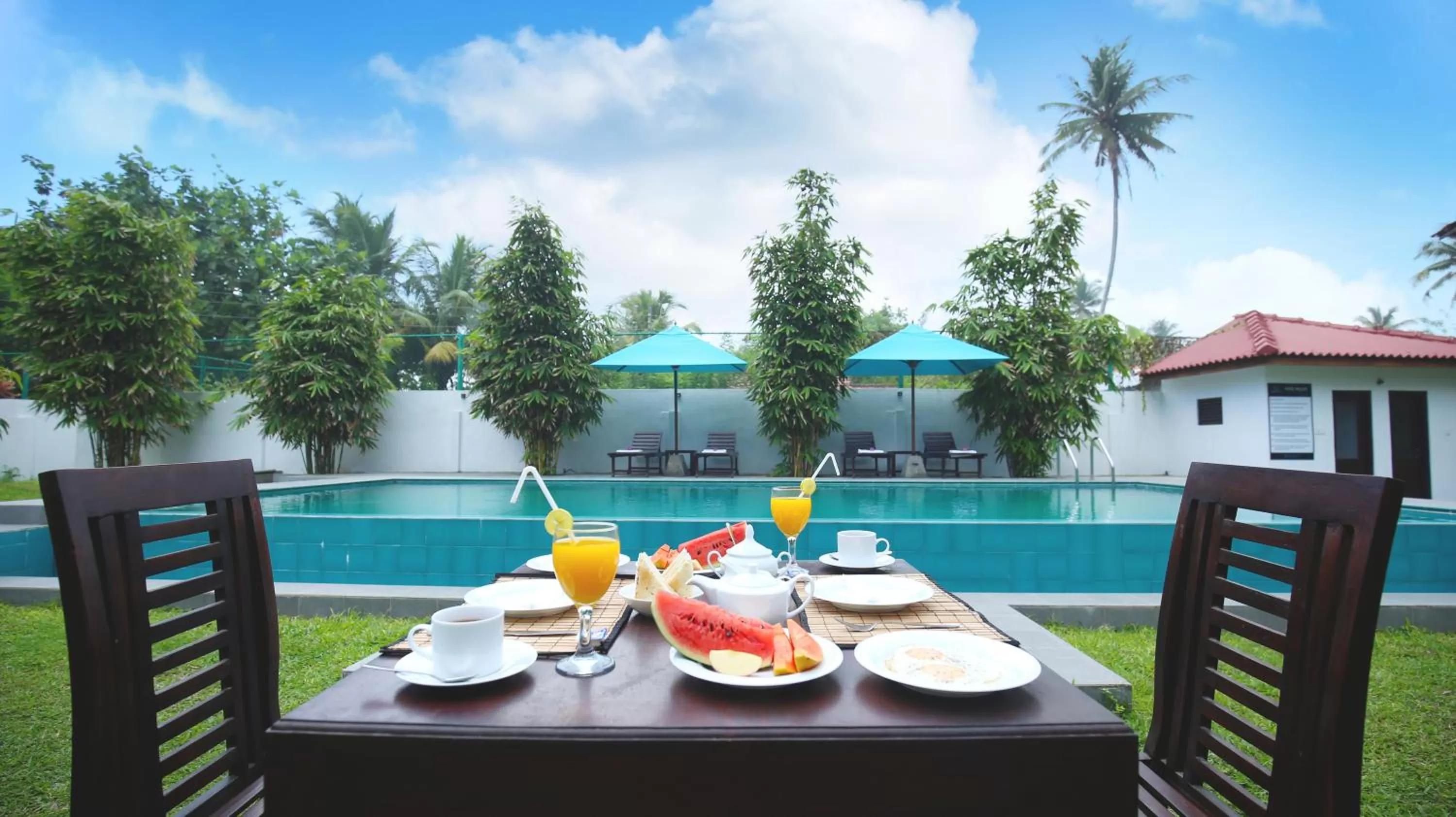 Garden in Kaminrich Cottage