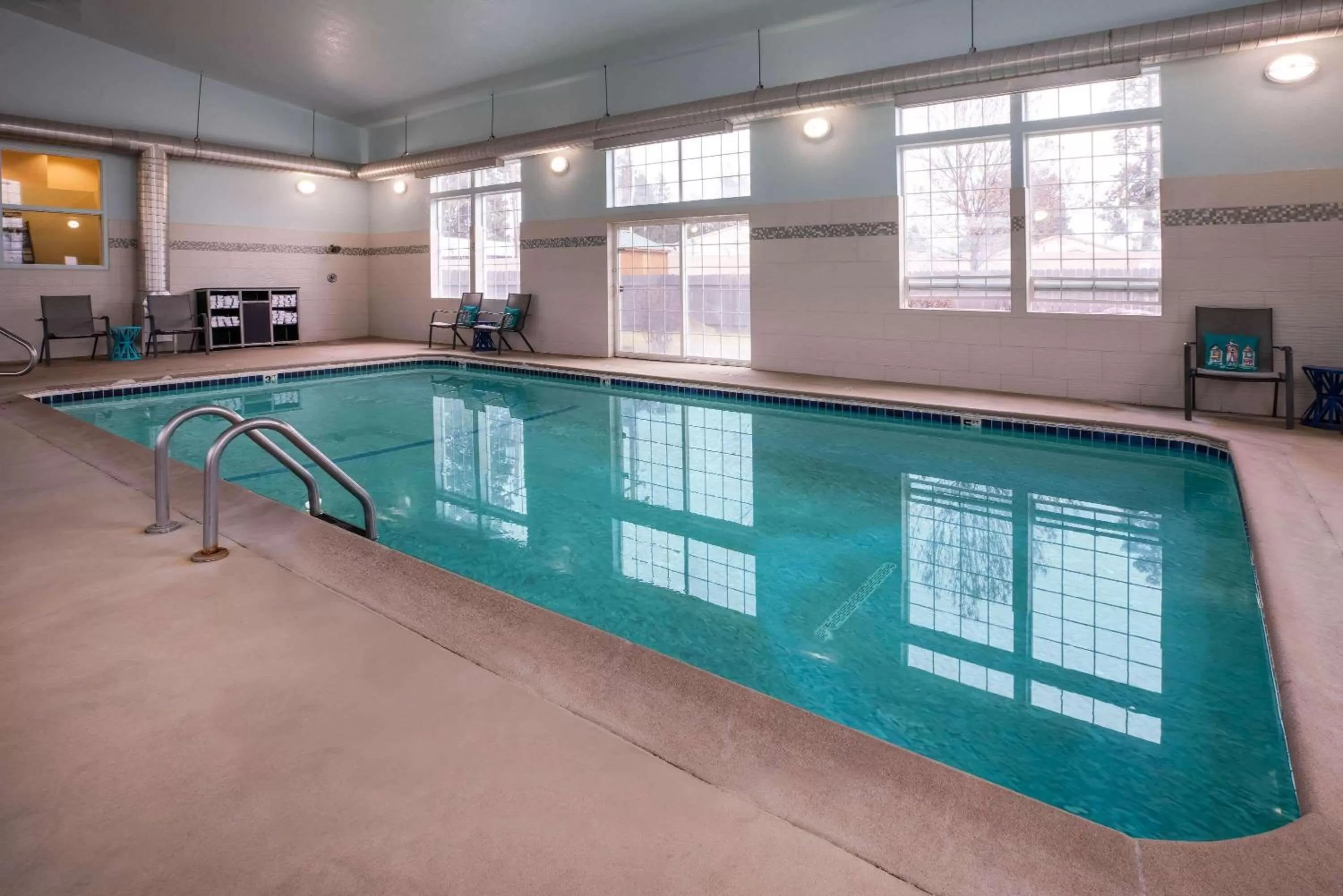 On site in La Quinta Inn by Wyndham Bend