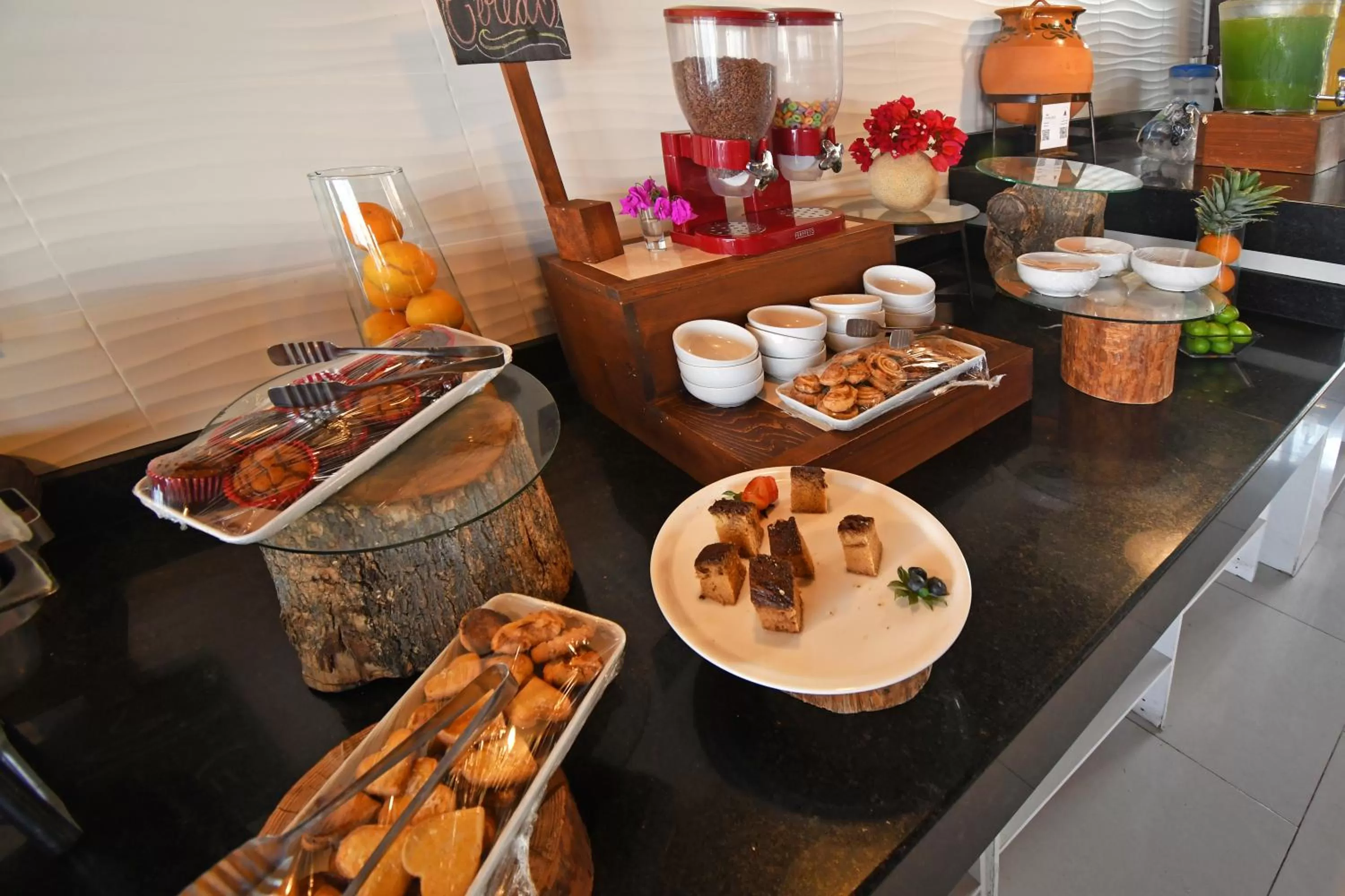 Buffet breakfast in The Westmarine Waterfront Hotel