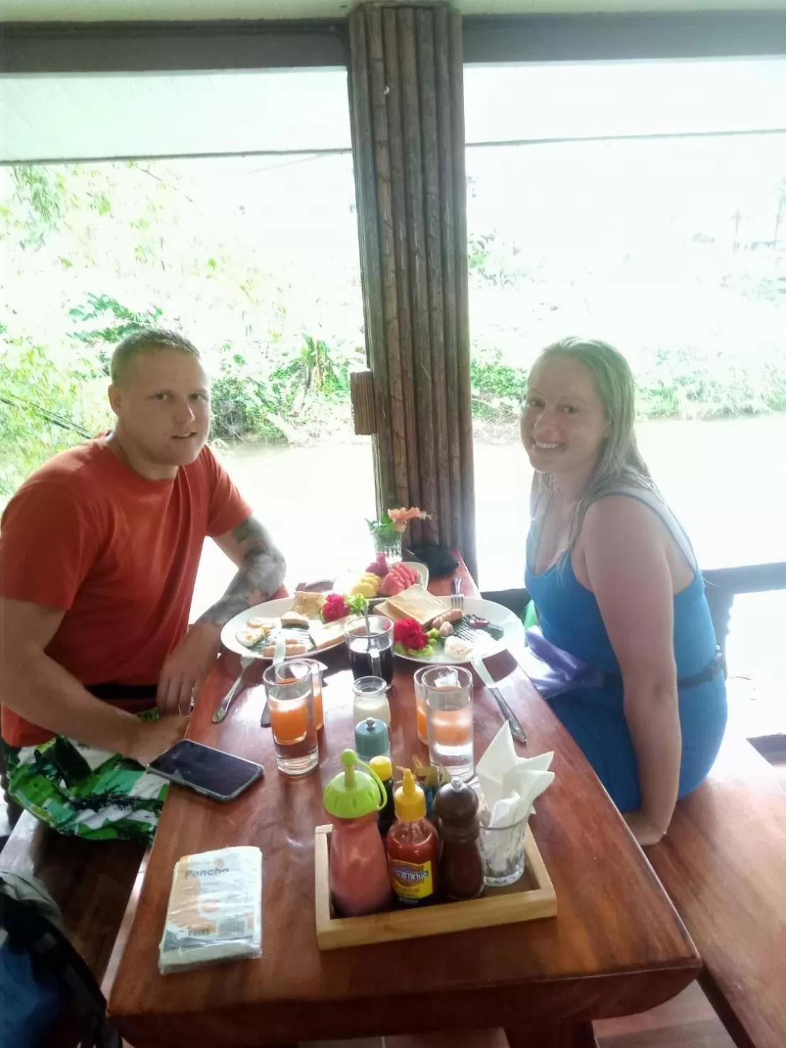Breakfast in Khao Sok River & Jungle Resort