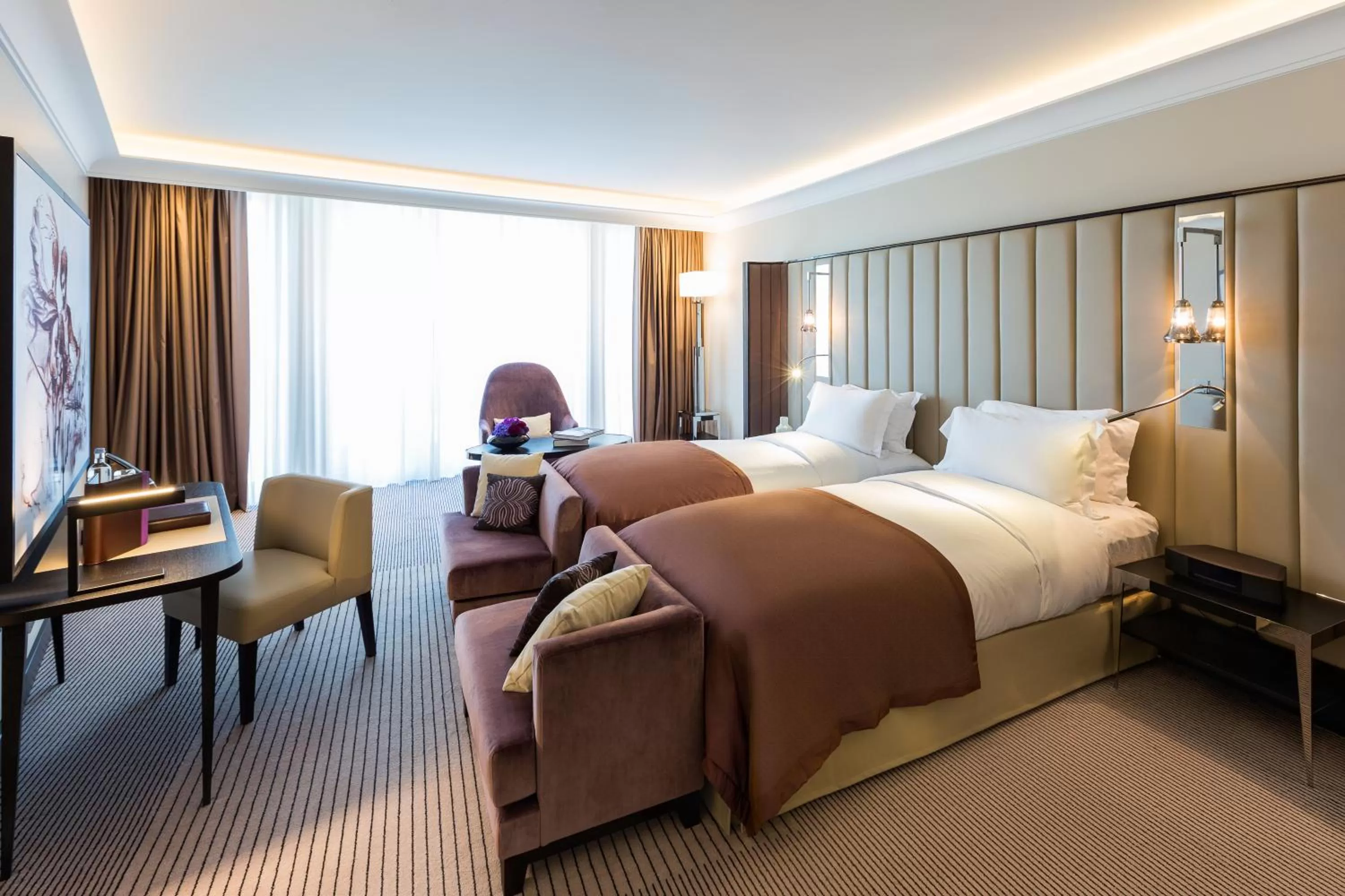 Photo of the whole room, Bed in Sofitel Frankfurt Opera