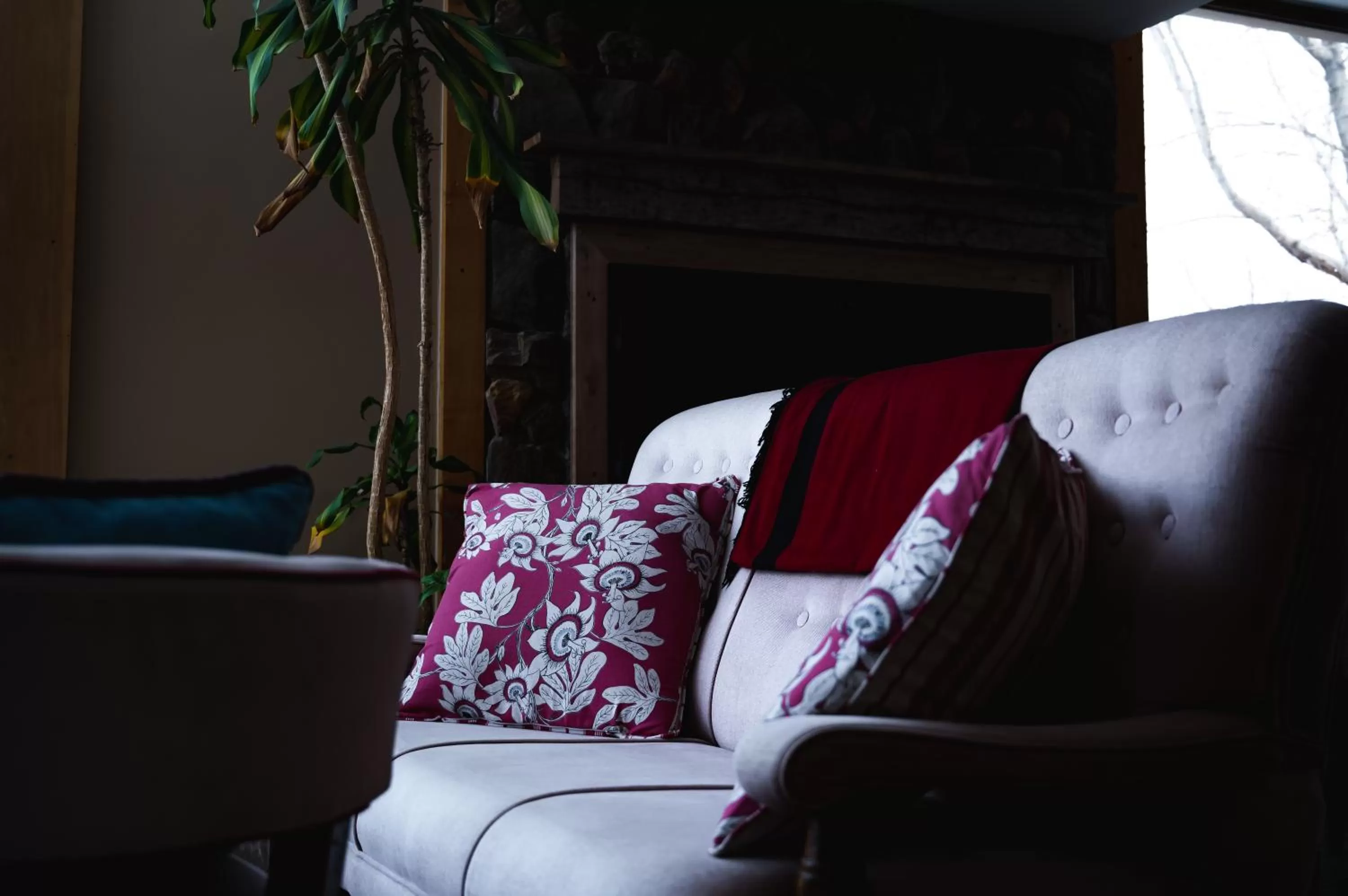 Living room in Hosteria Foike