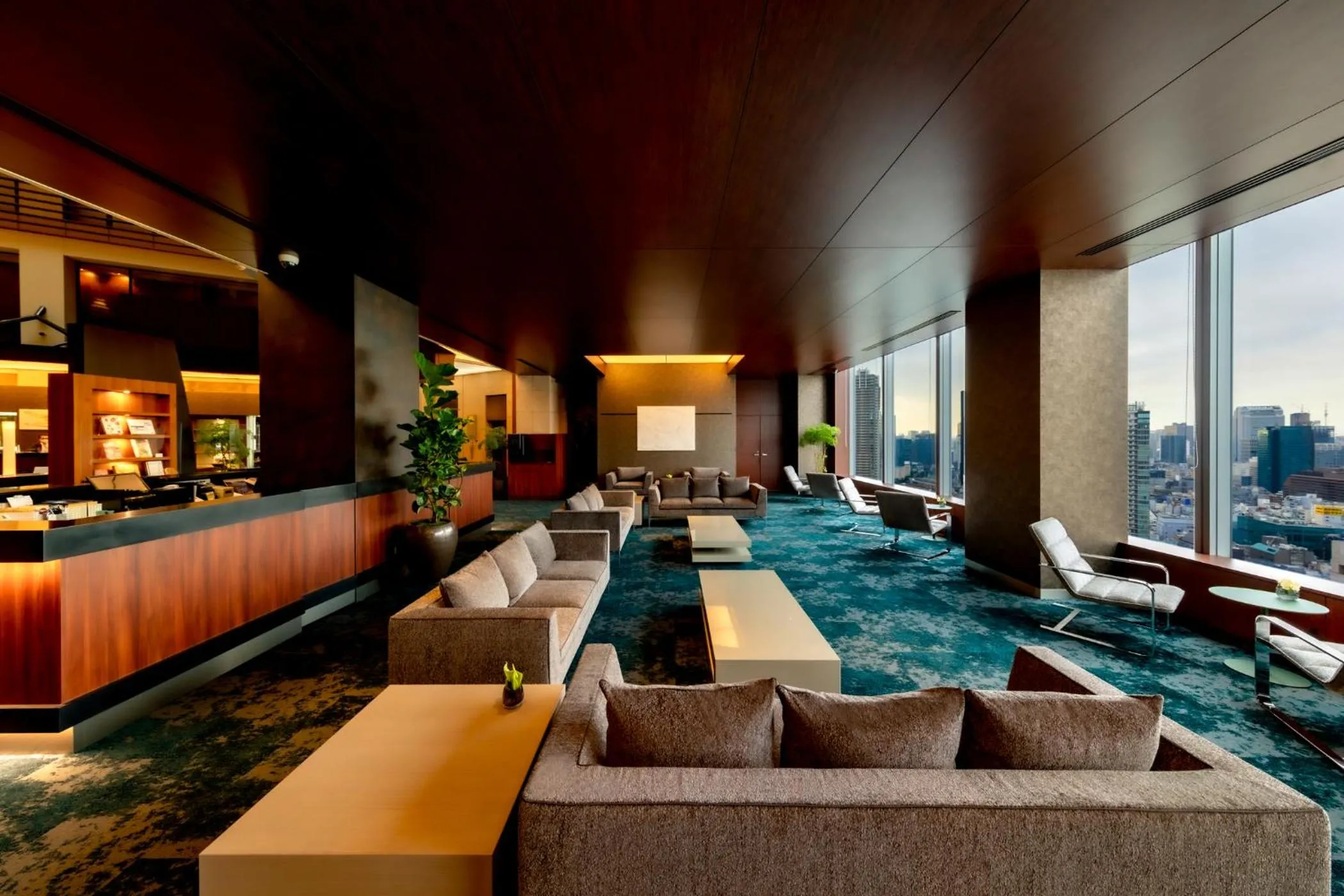 Lounge or bar in Park Hotel Tokyo