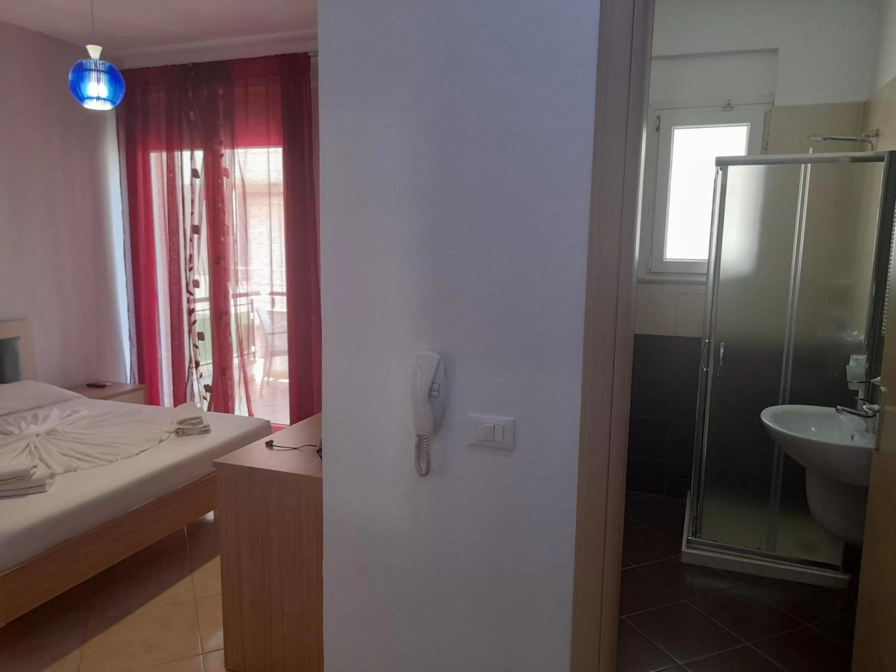 Bathroom in Blue View