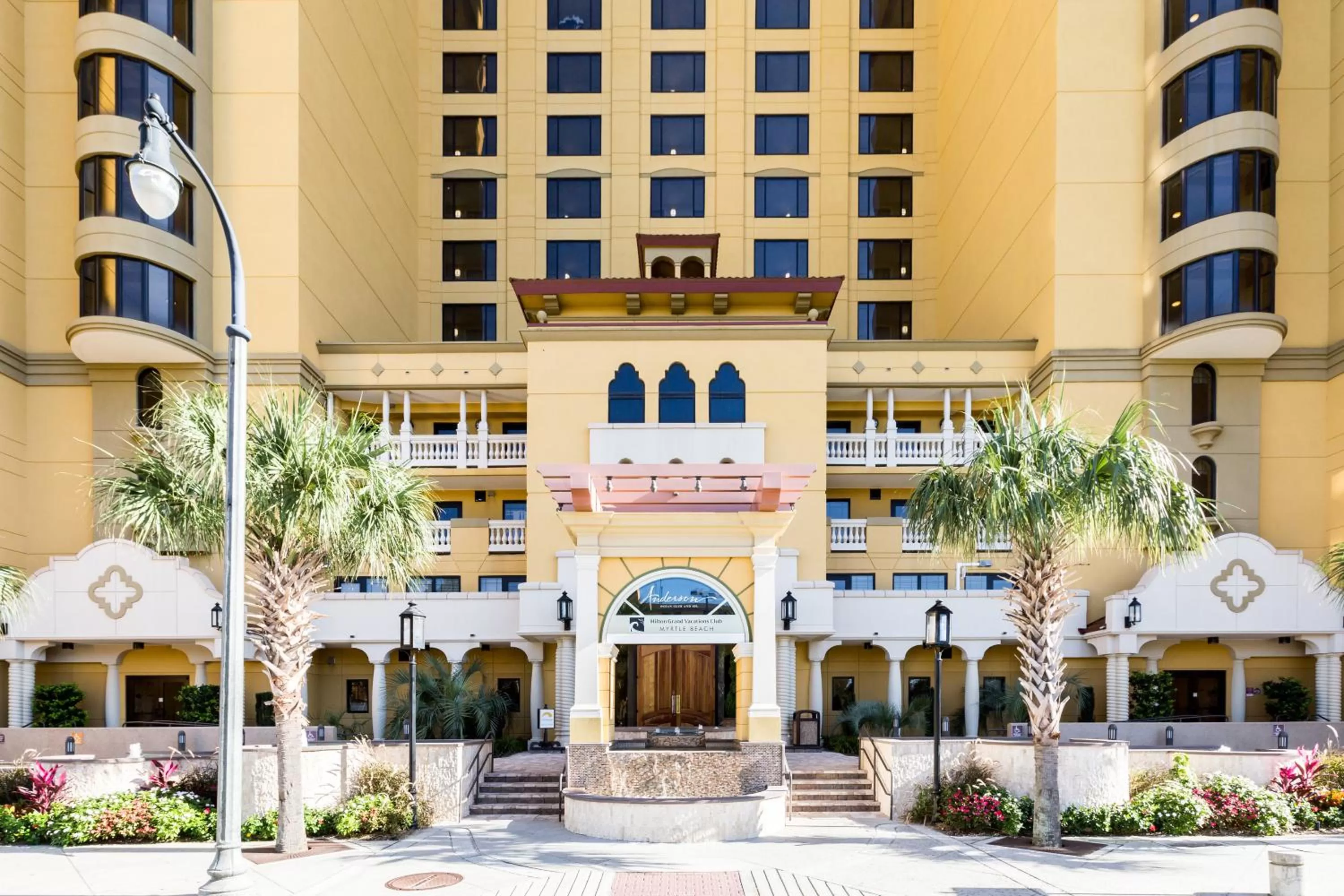 Property building in Anderson Ocean Club and Spa by Oceana Resorts