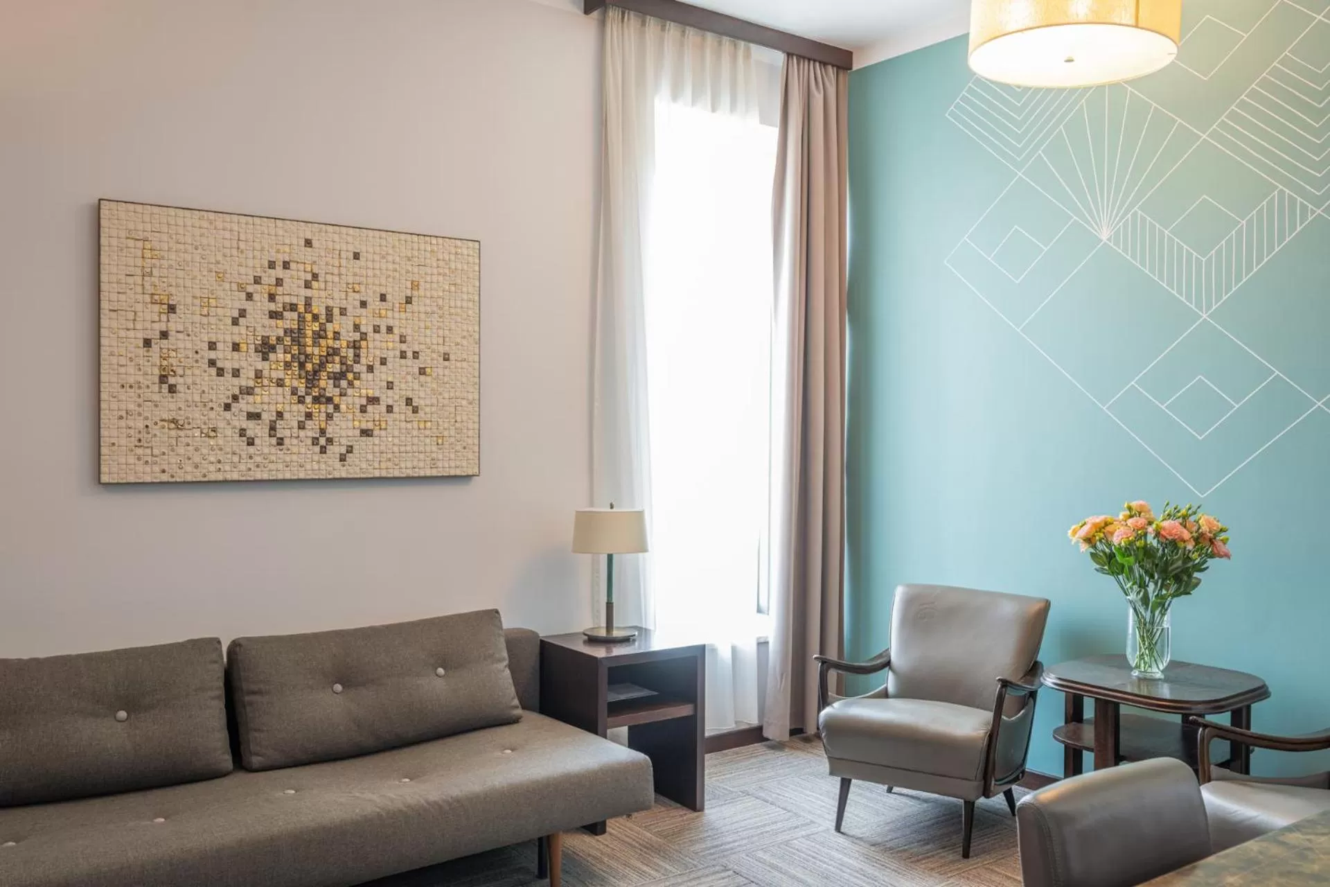 Living room in Europeum Hotel