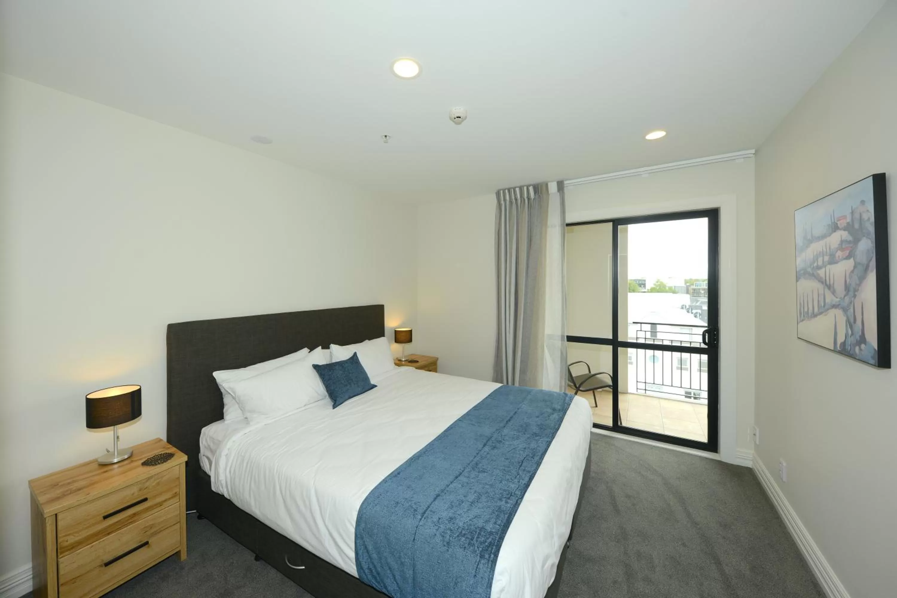 Bedroom, Bed in West Fitzroy Apartments