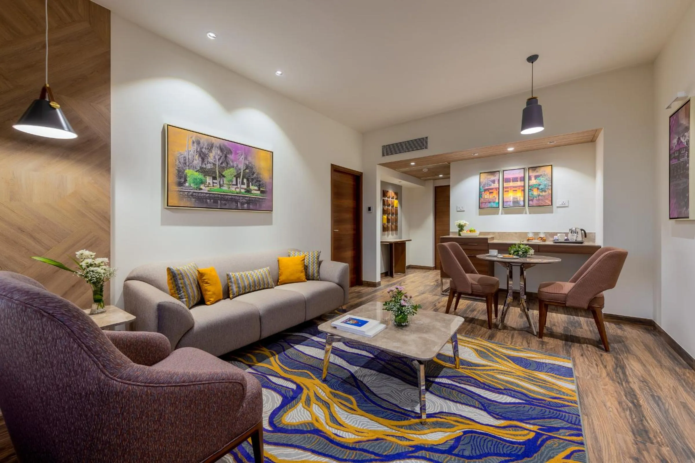 Deluxe Suite 1 Bedroom King Bed in The Gateway Hotel Old Port Road Mangalore