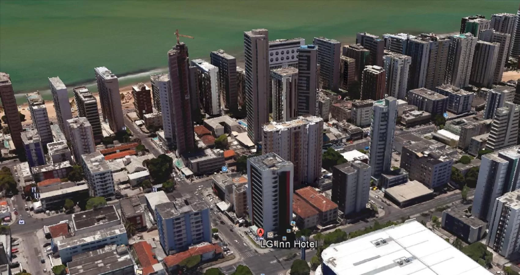 Bird's eye view in Rede Andrade LG Inn