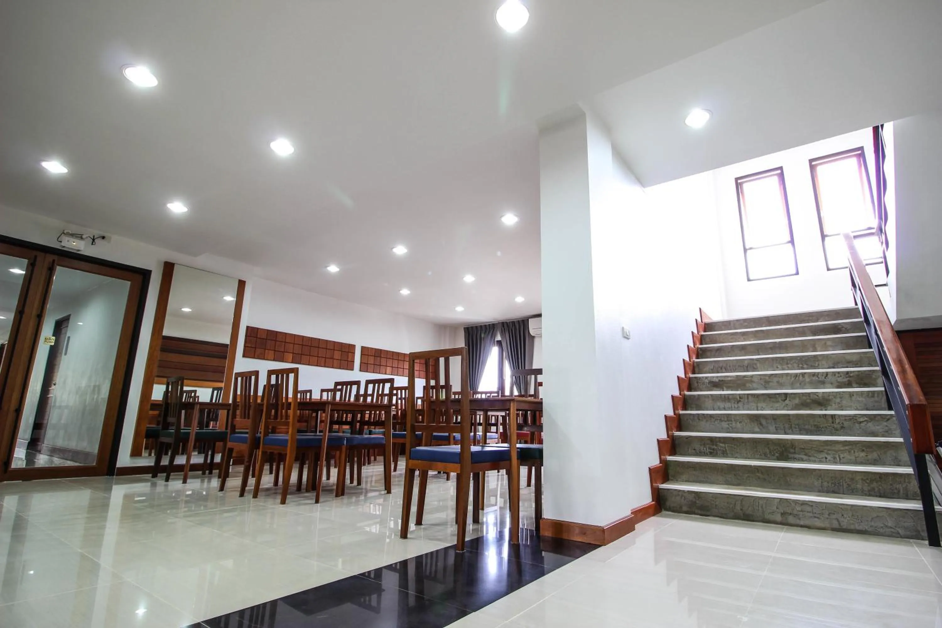 On site in Tai-Shan Suites