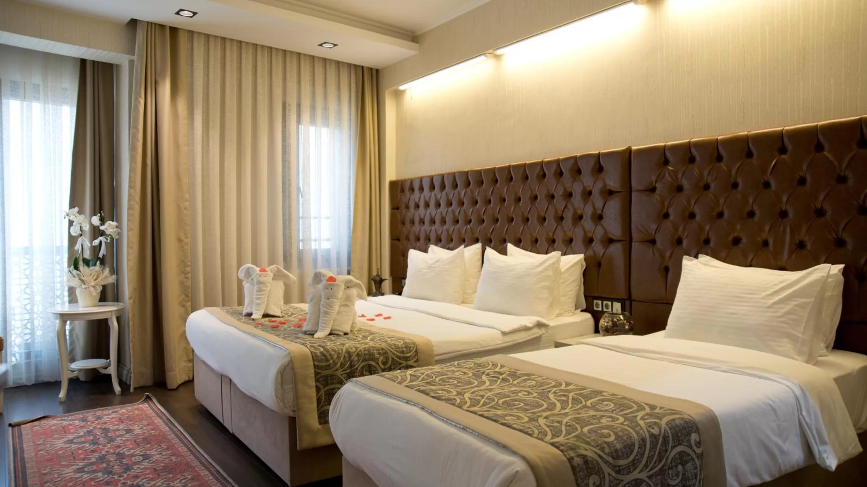 Bed in Pruva Hotel