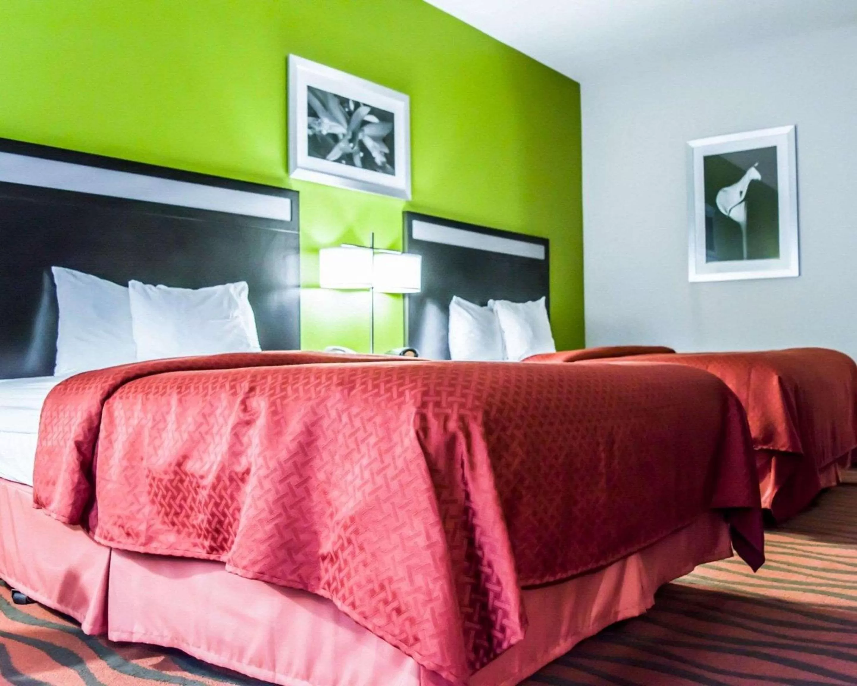 Photo of the whole room, Bed in Quality Suites Fort Myers I-75