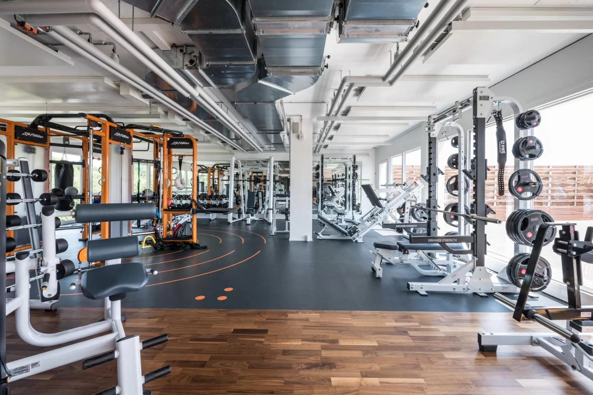 Fitness centre/facilities in Los Lorentes Hotel Bern City