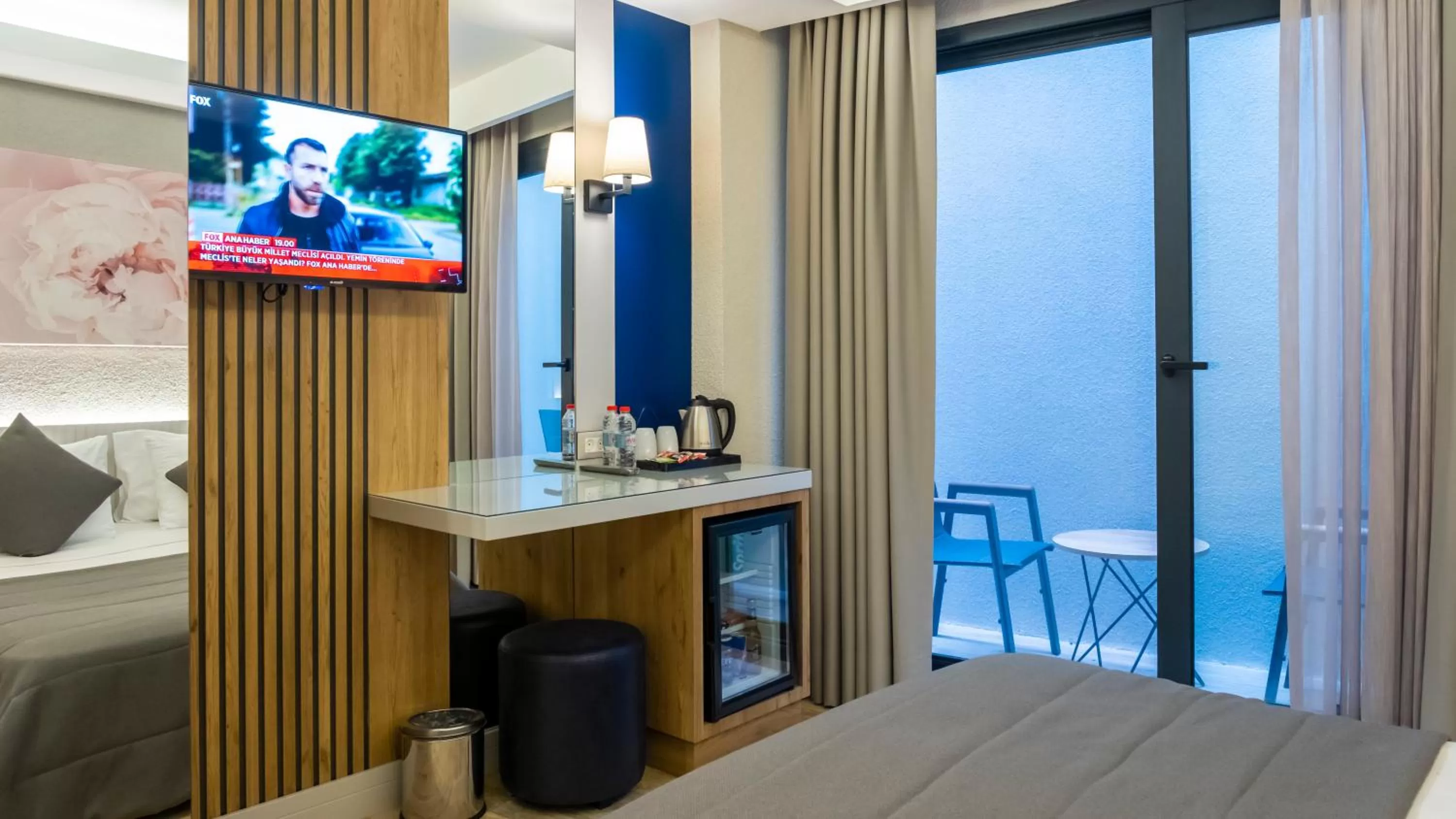 TV/Entertainment Center in Ariel Hotel Alaçatı