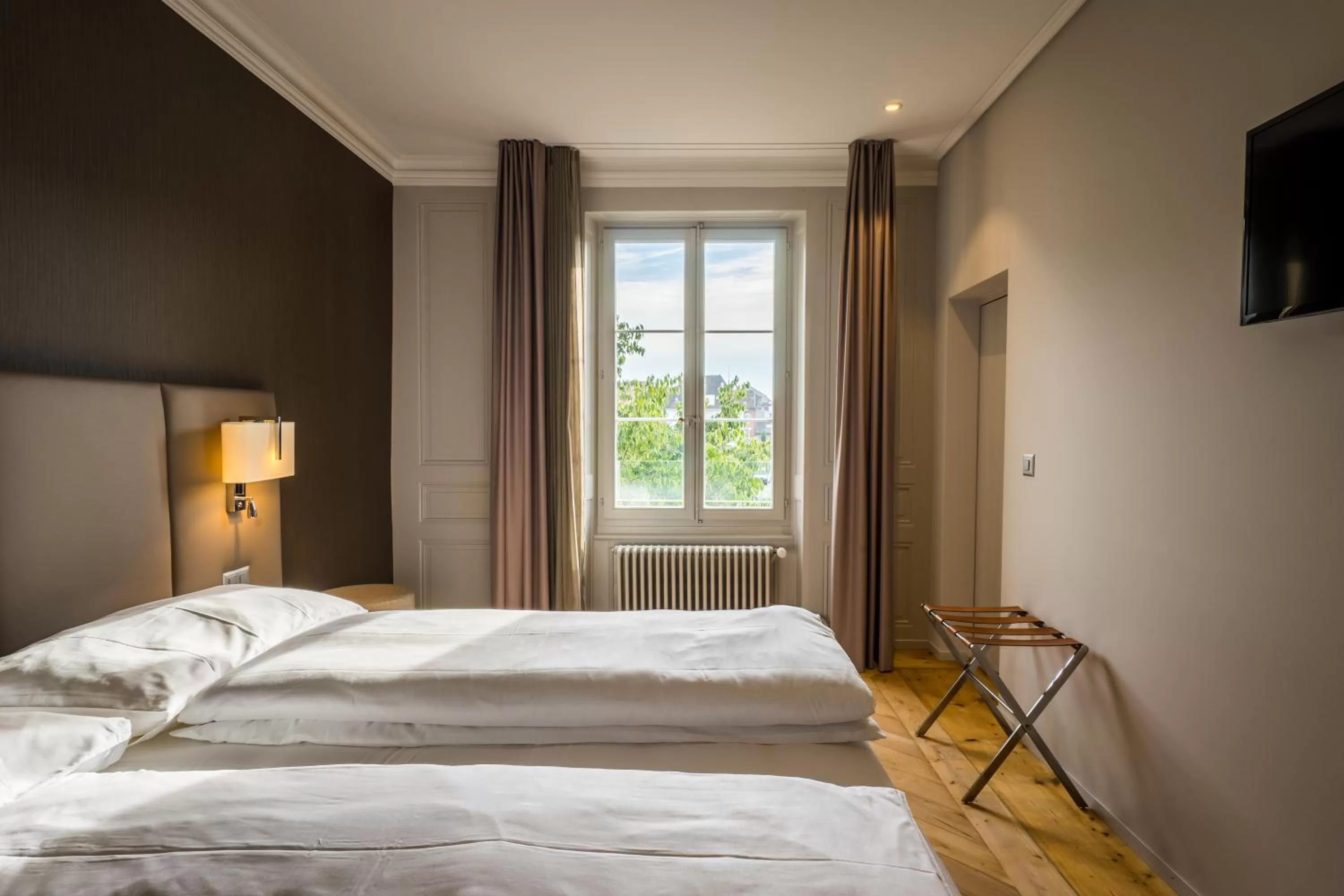Bedroom, Bed in Hôtel du Théâtre, Boutique Hôtel