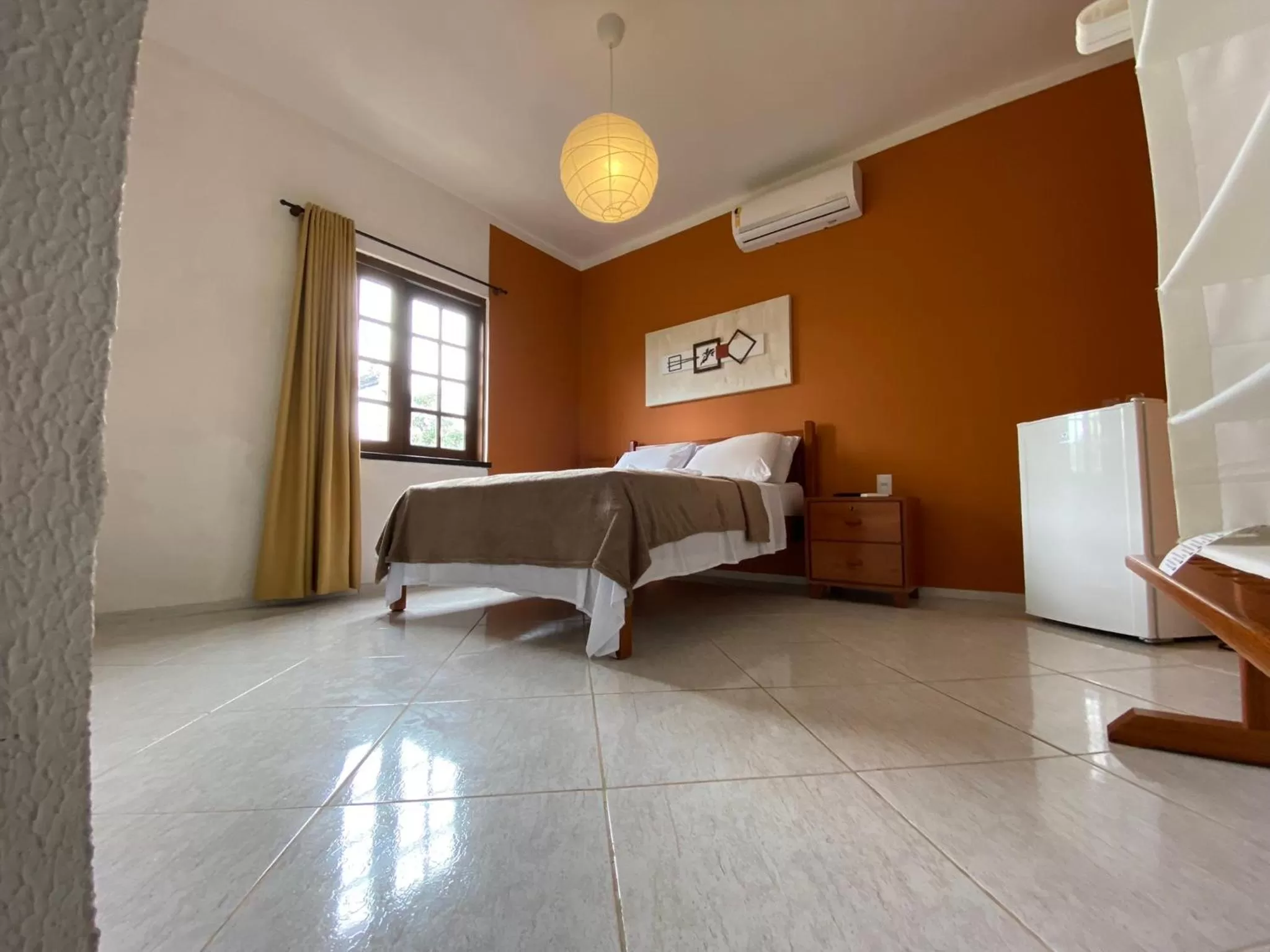 Bed in Refúgio Pousada Fortaleza