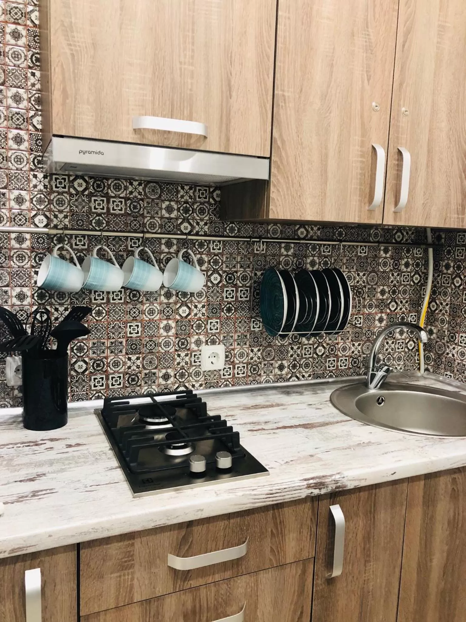 Kitchen or kitchenette in Hotel & Spa DENINNA