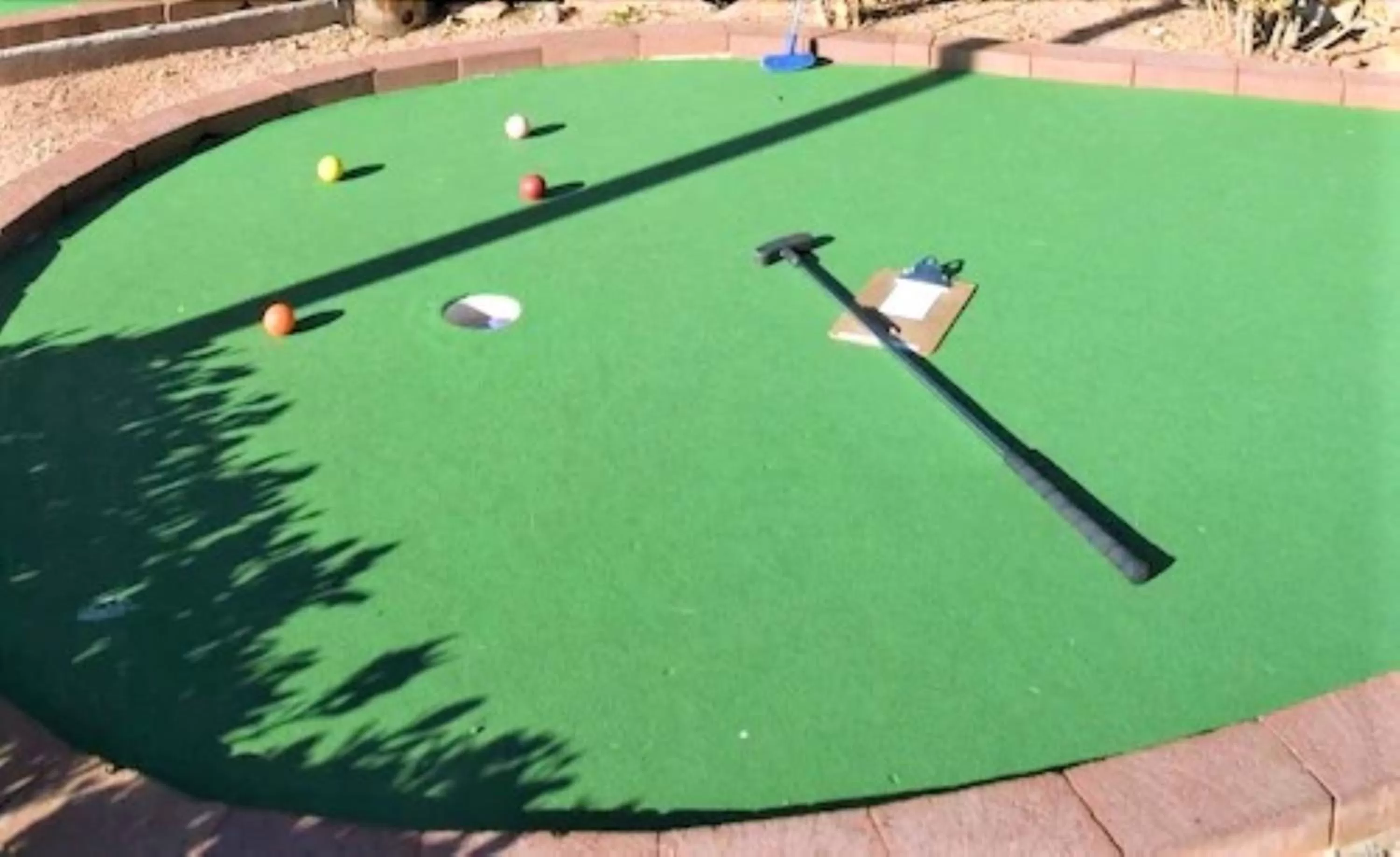 Minigolf in Sedona Pines Resort