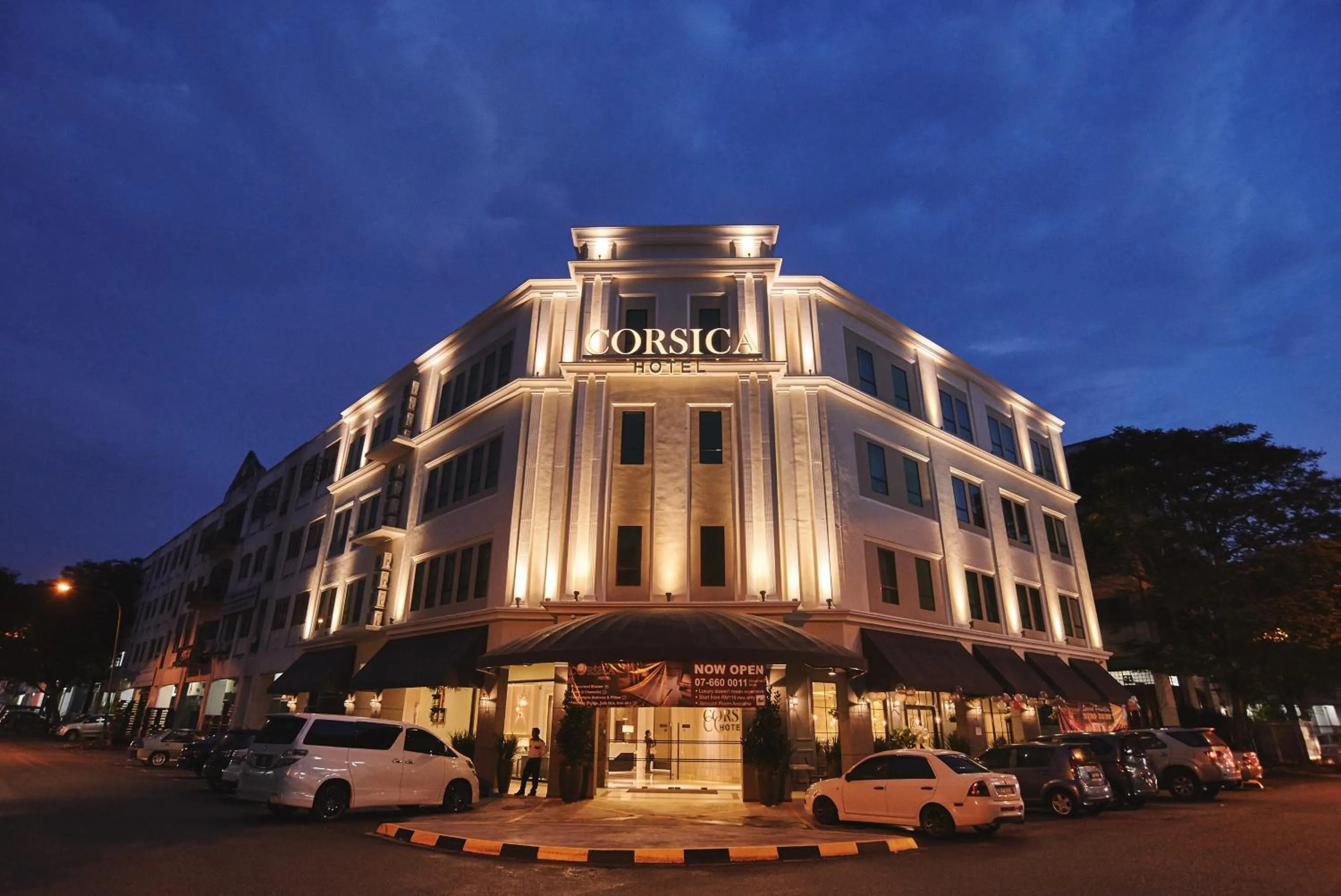 Property building in Corsica Hotel