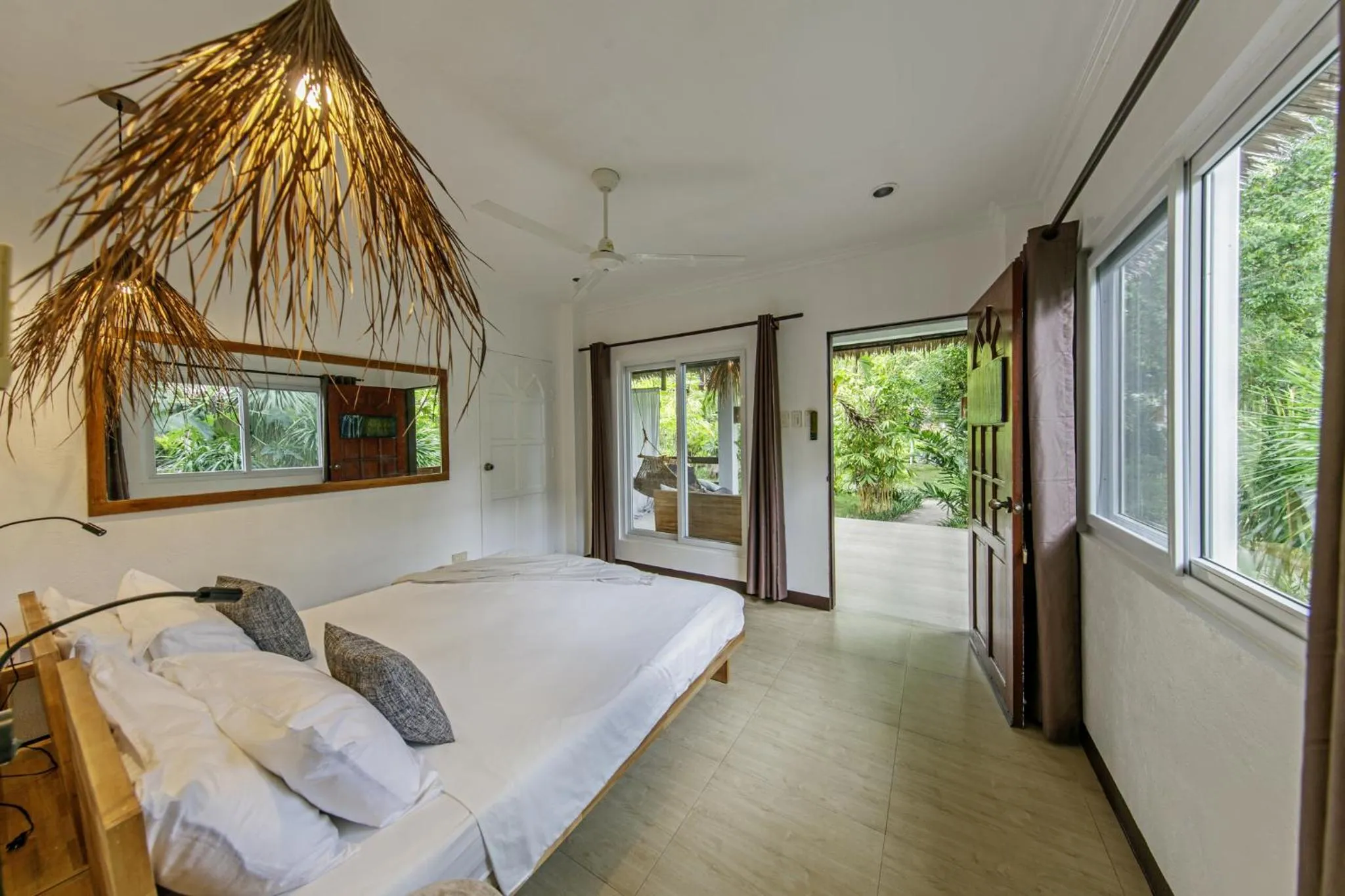 Garden view, Bed in Buena Vida Resort and Spa