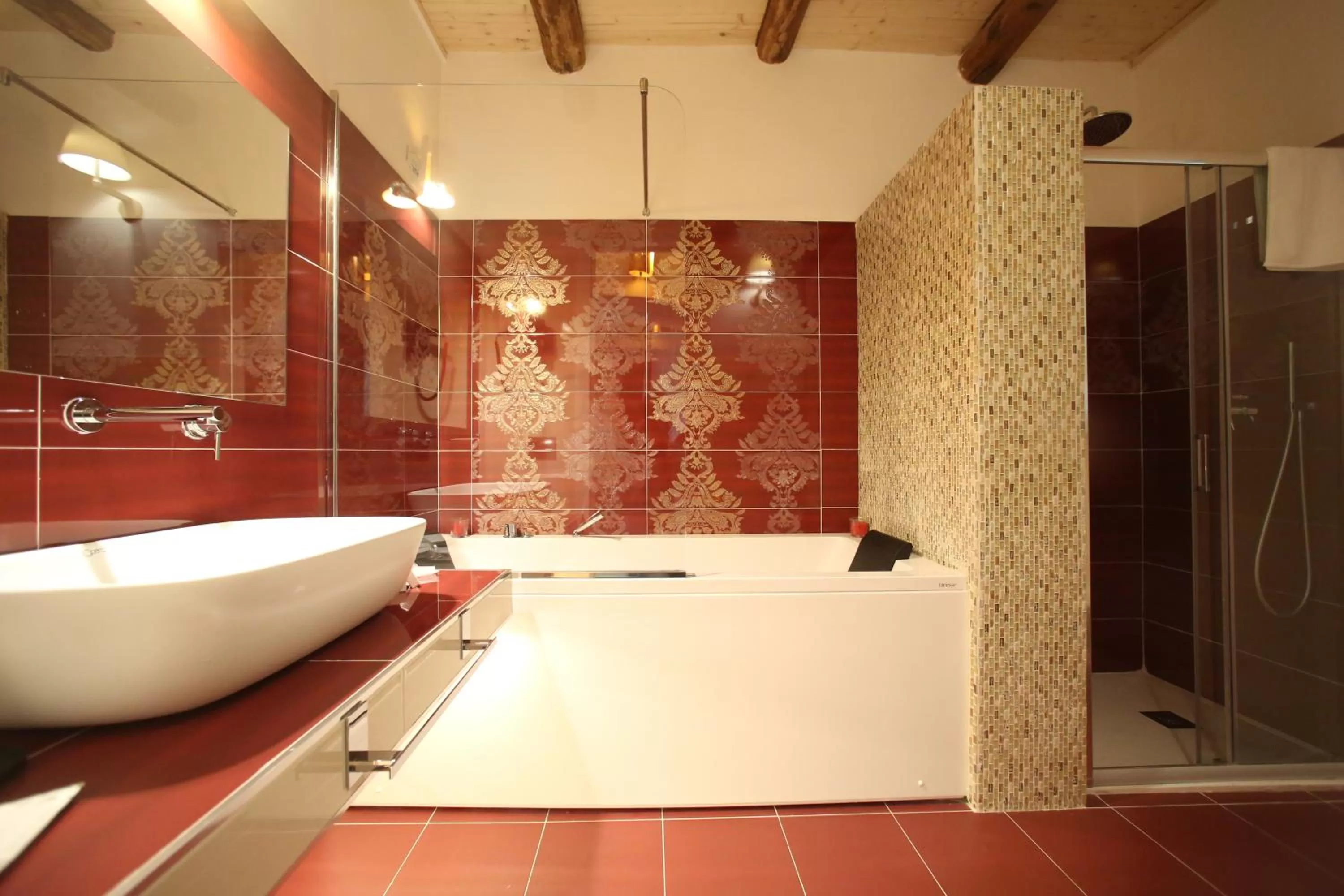 Shower in Relais Piazza Del Plebiscito B&B