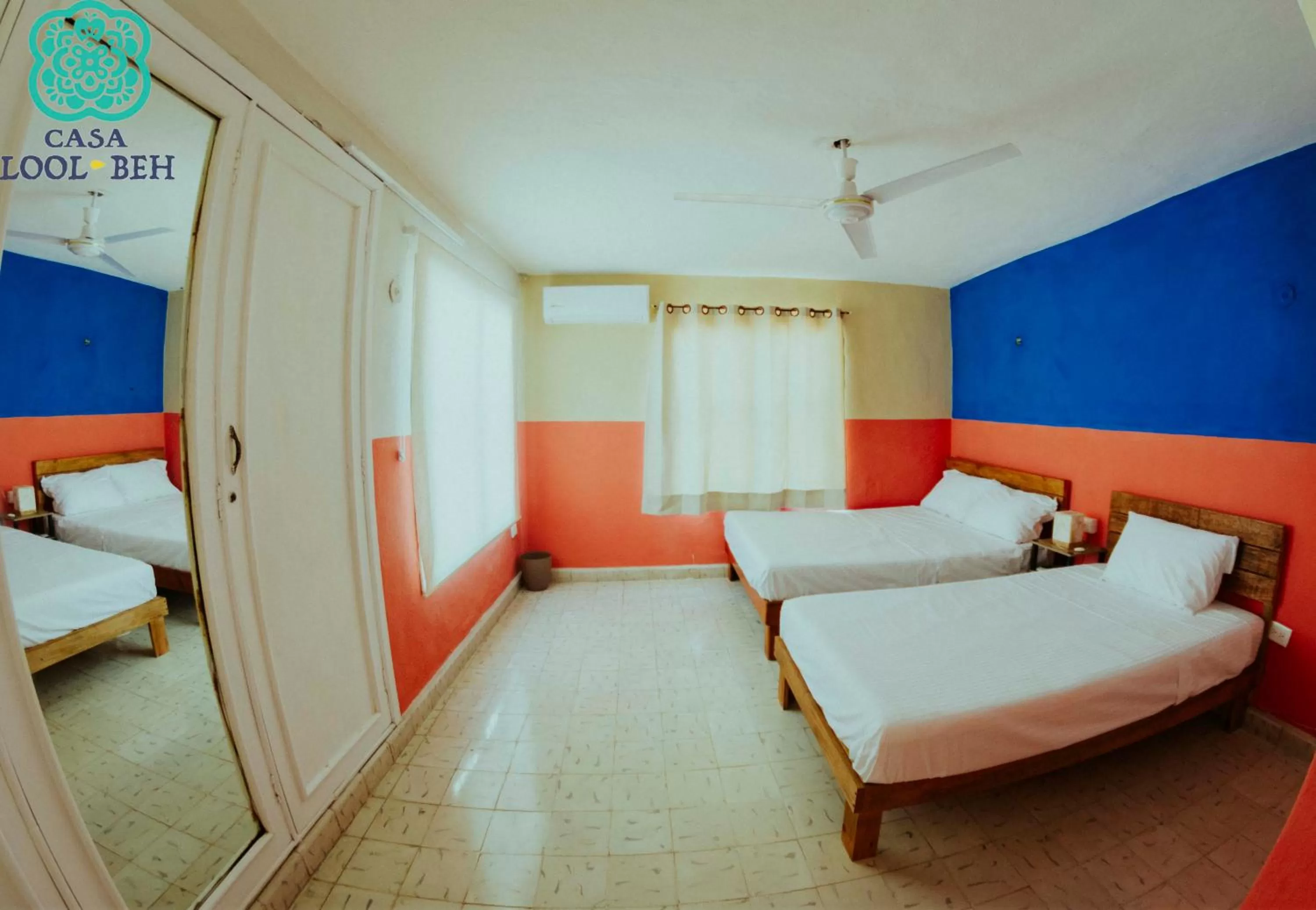 Bed in Casa Lool Beh