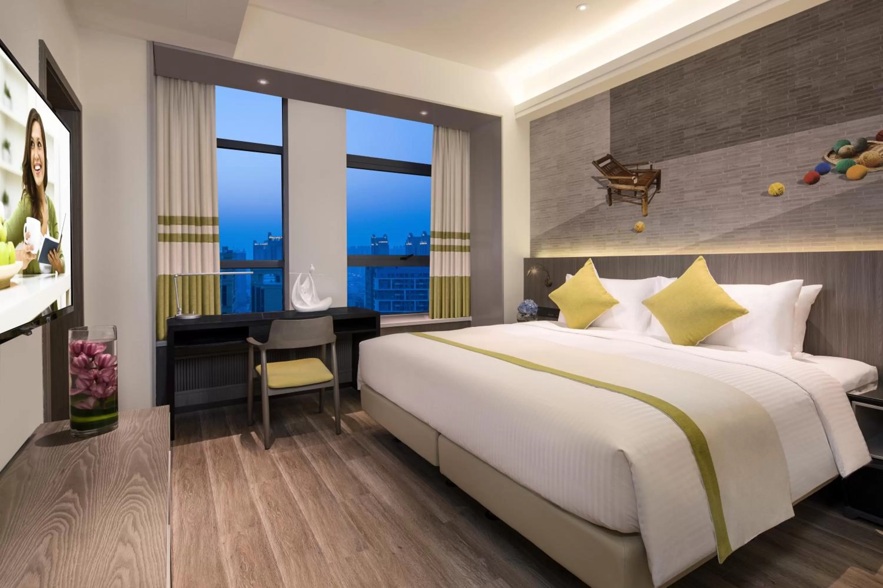 Bedroom, Bed in Citadines Gaoxin Xi'an