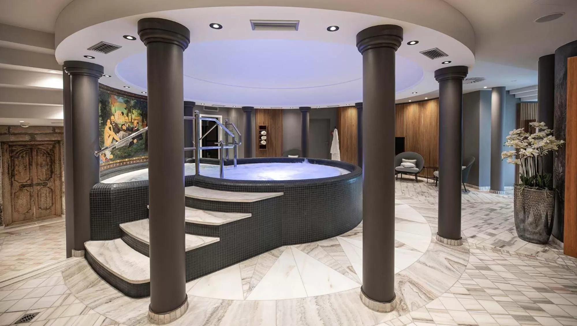 Spa and wellness centre/facilities in Hotel Almesberger