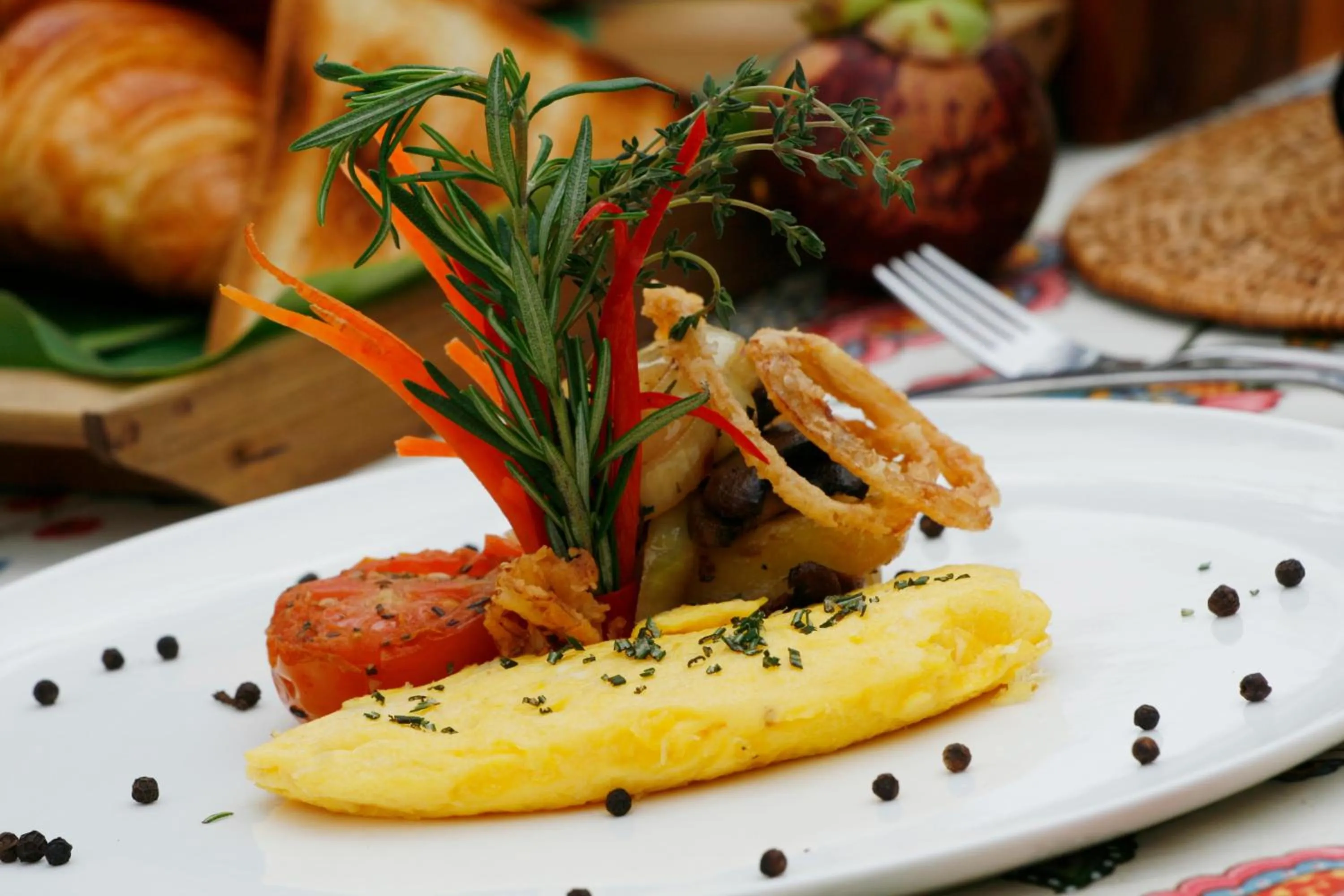 Food and drinks in BeingSattvaa Luxury Ubud