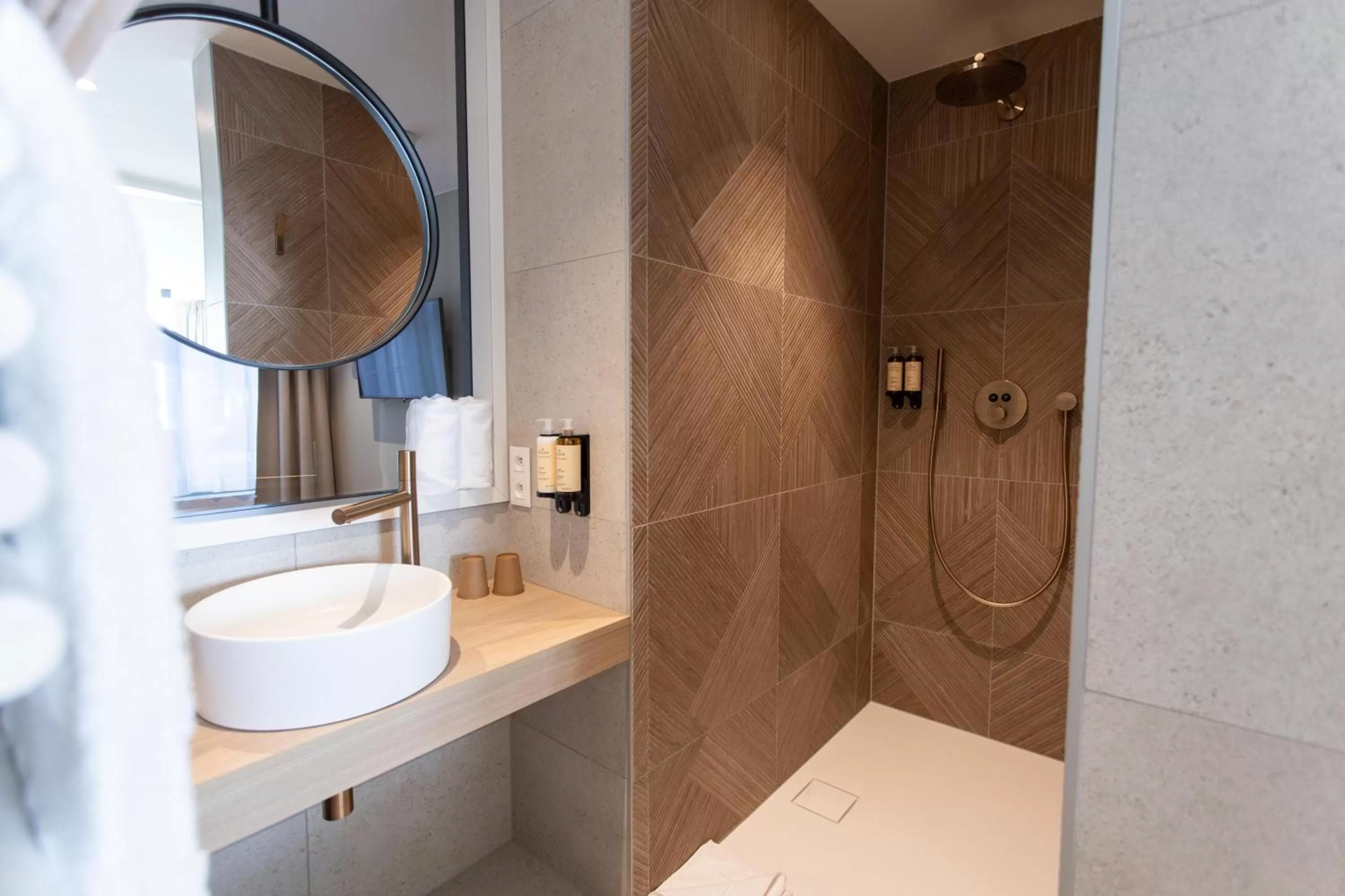 Shower, Bathroom in Petit-Roannay