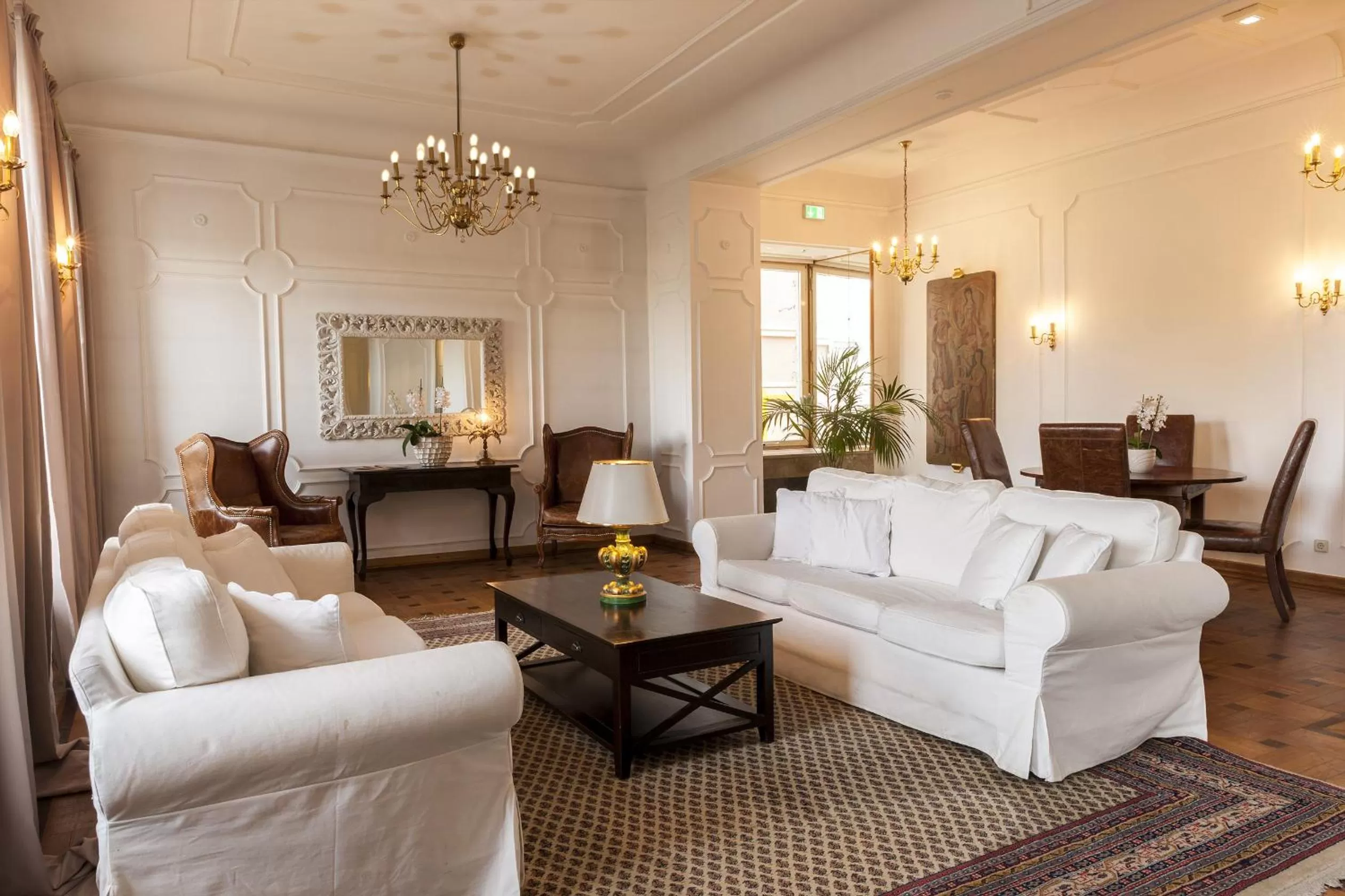 Lobby or reception in BRISTOL Hotel Bad Kissingen