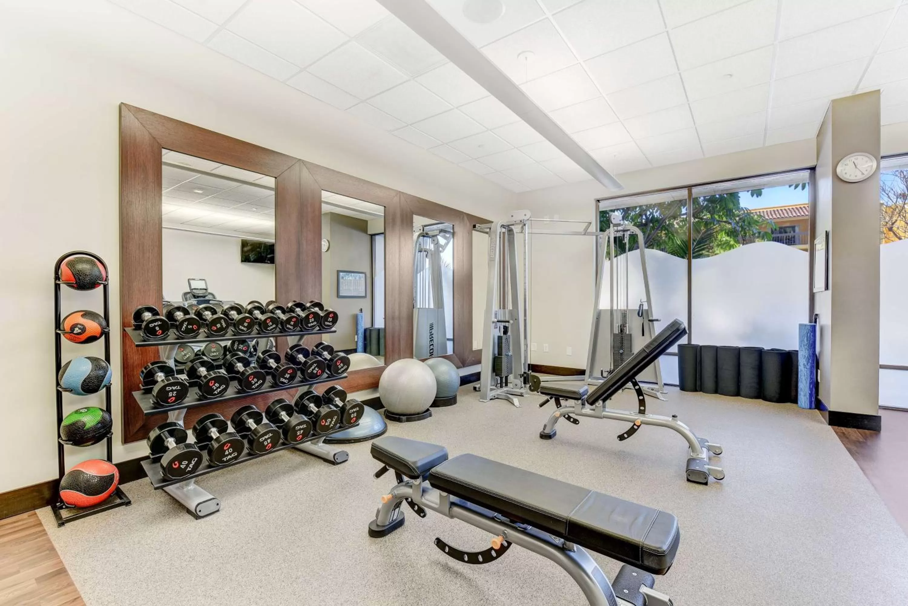 Fitness centre/facilities in Hilton Irvine/Orange County Airport