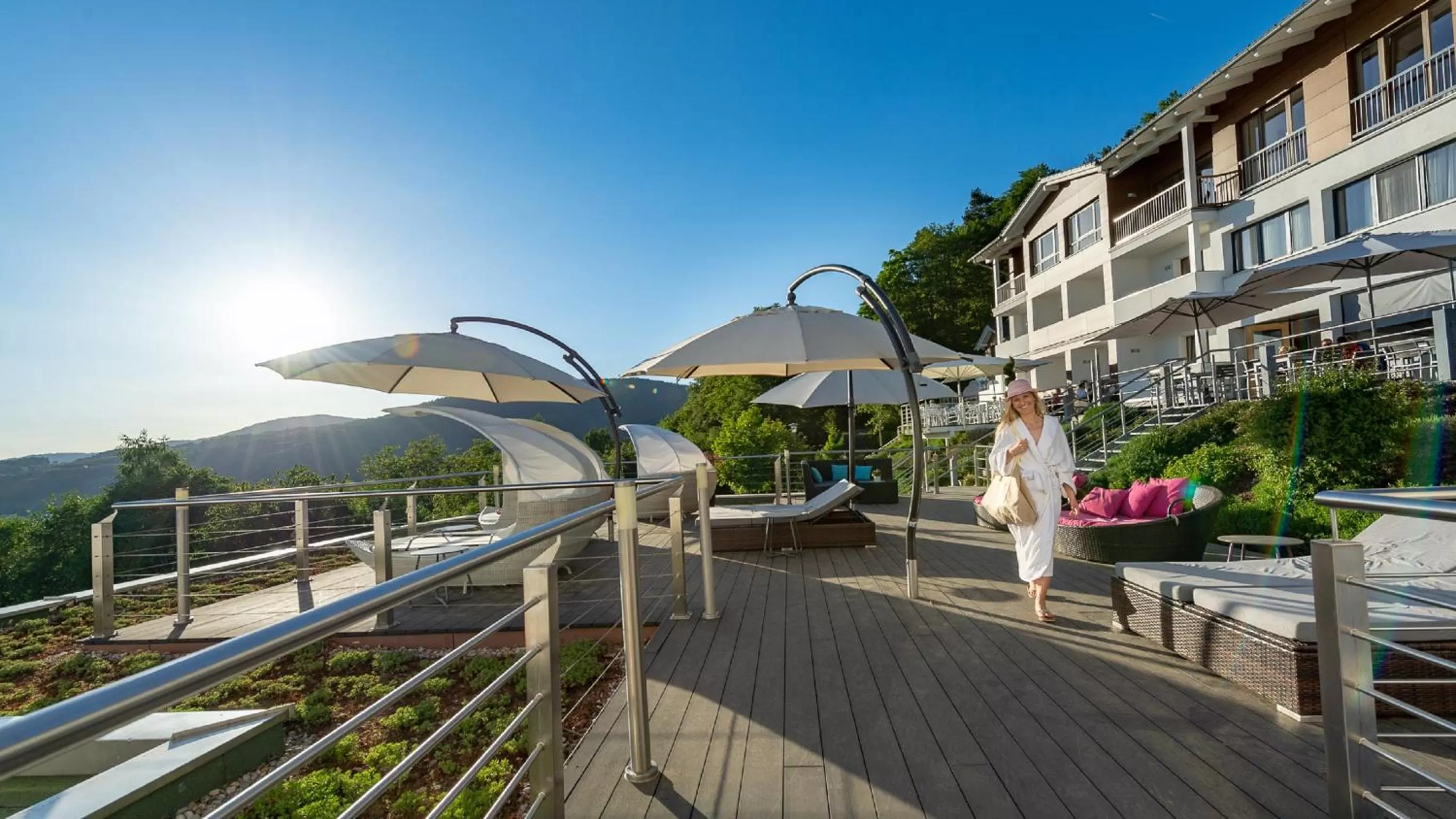 Balcony/Terrace in Thula Wellnesshotel Bayerischer Wald