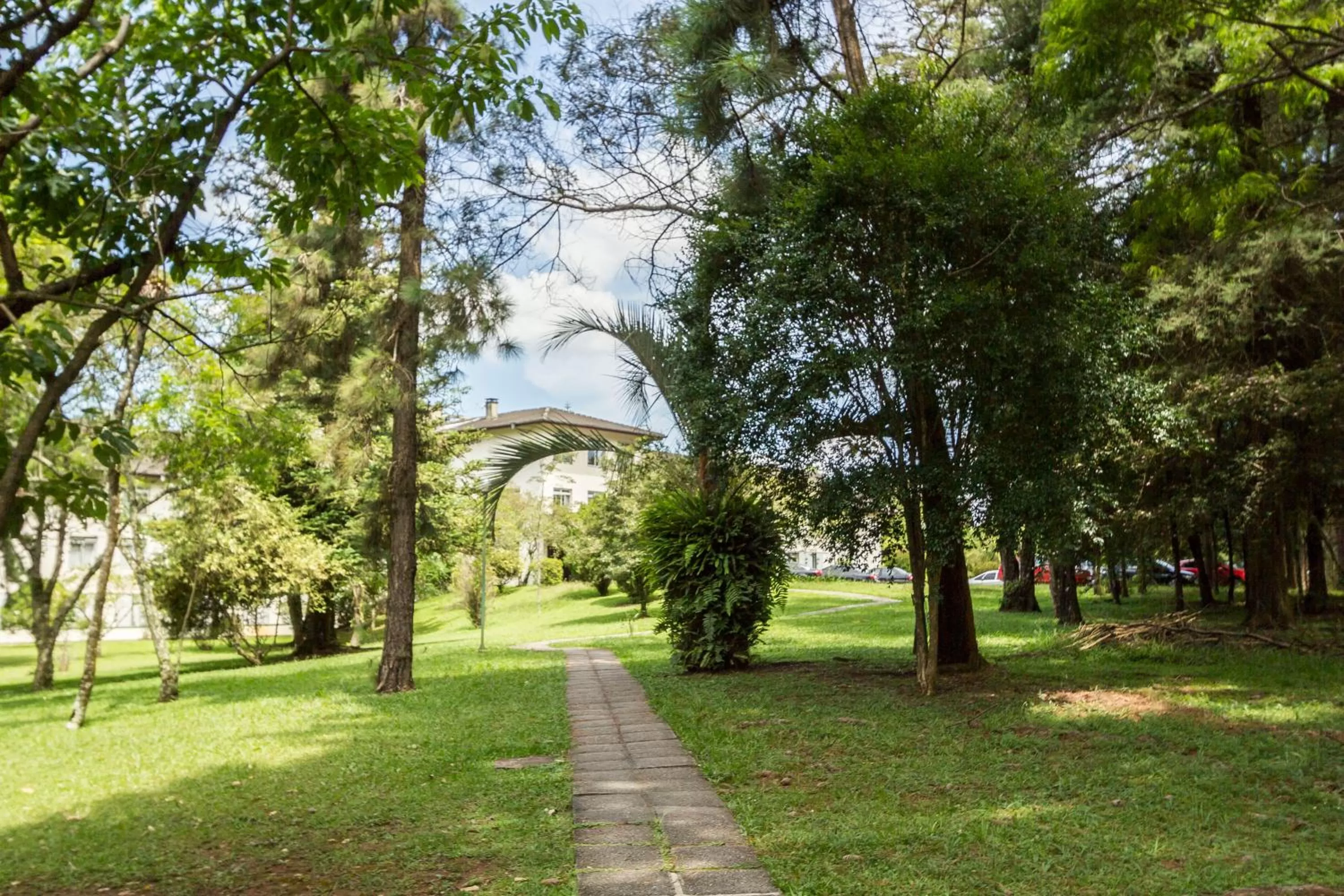 Garden in Pousada Betânia
