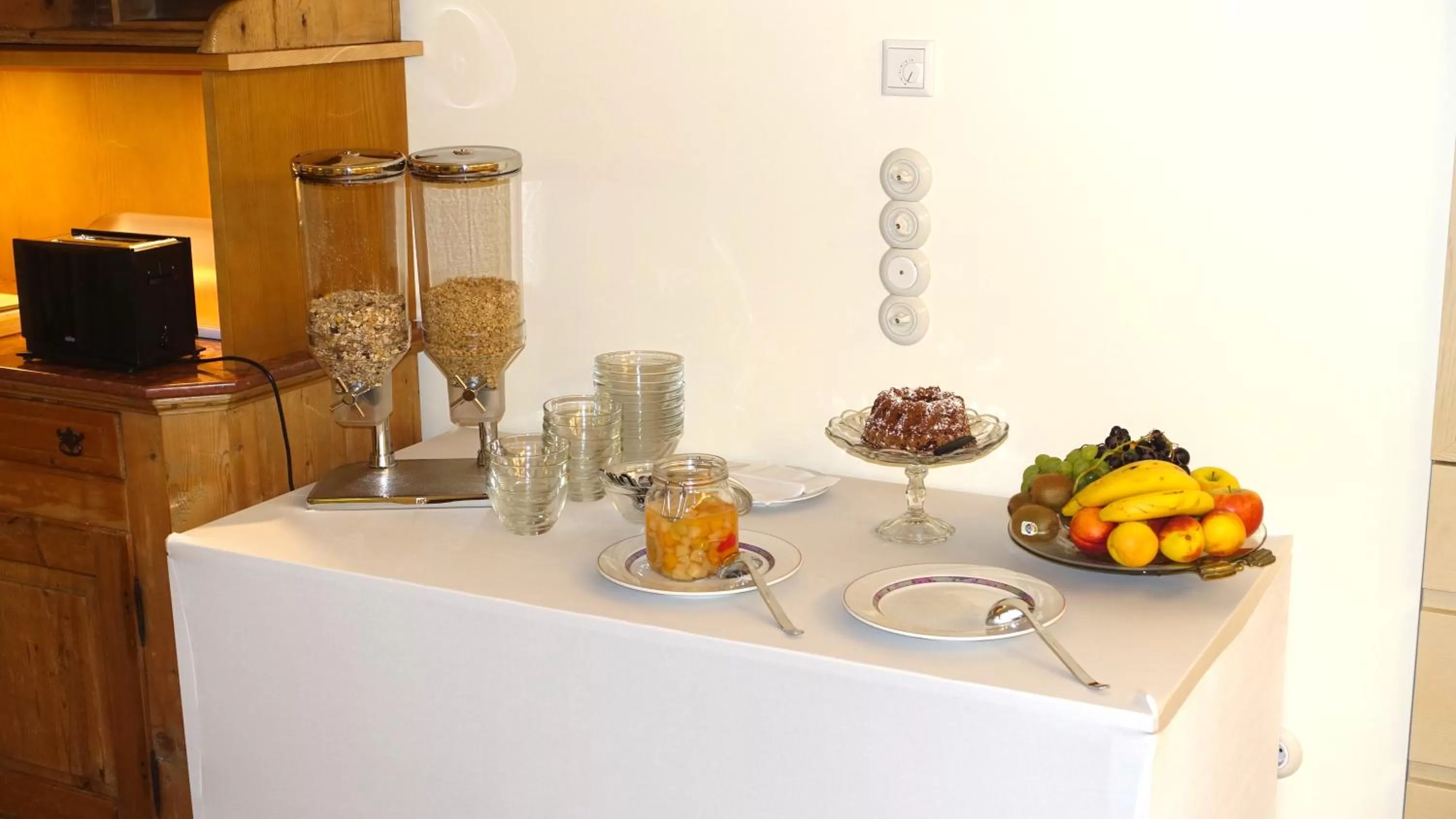 Breakfast, Kitchen/Kitchenette in Die Schmiede