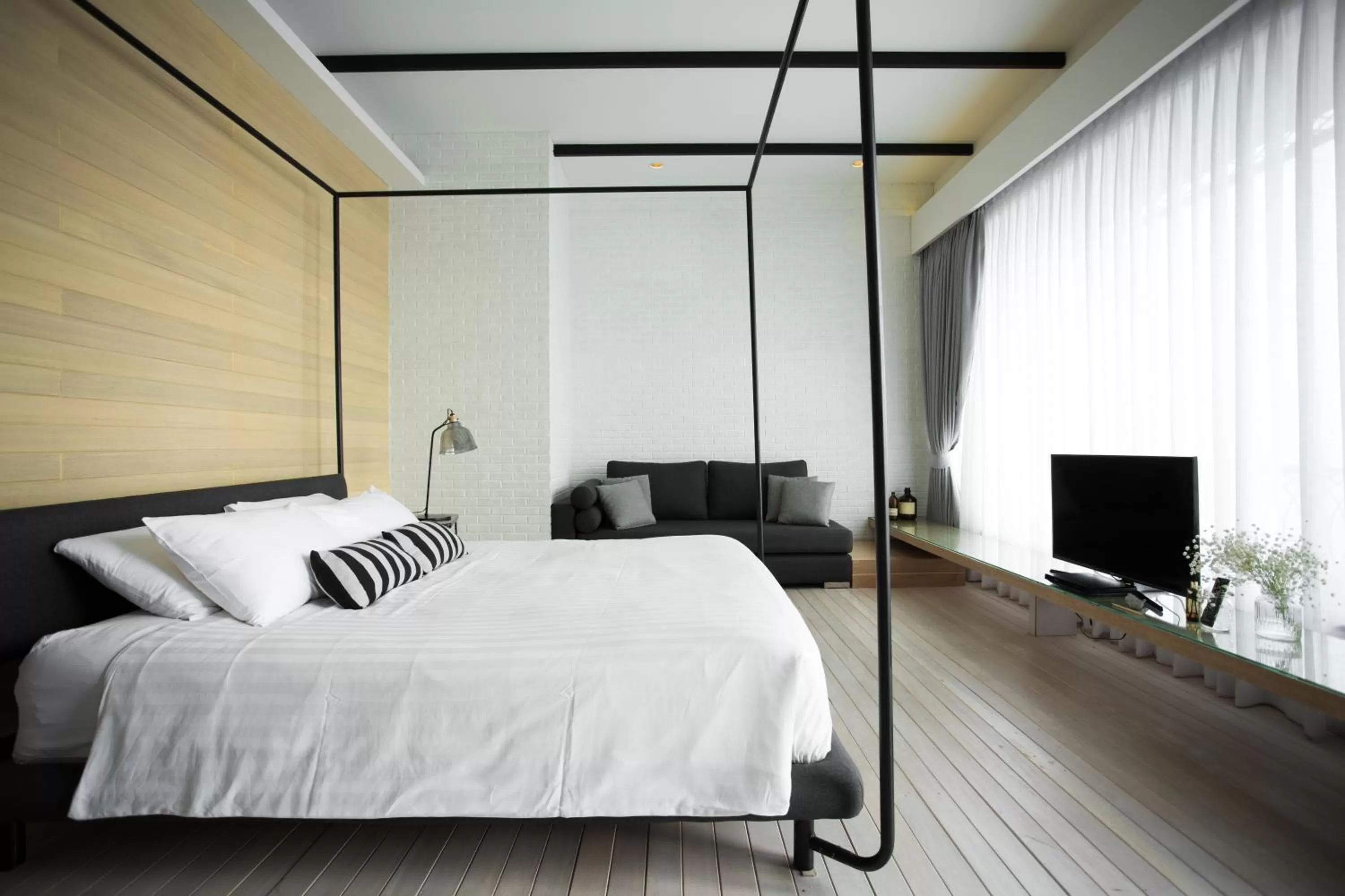 Bed in Siambeach Resort