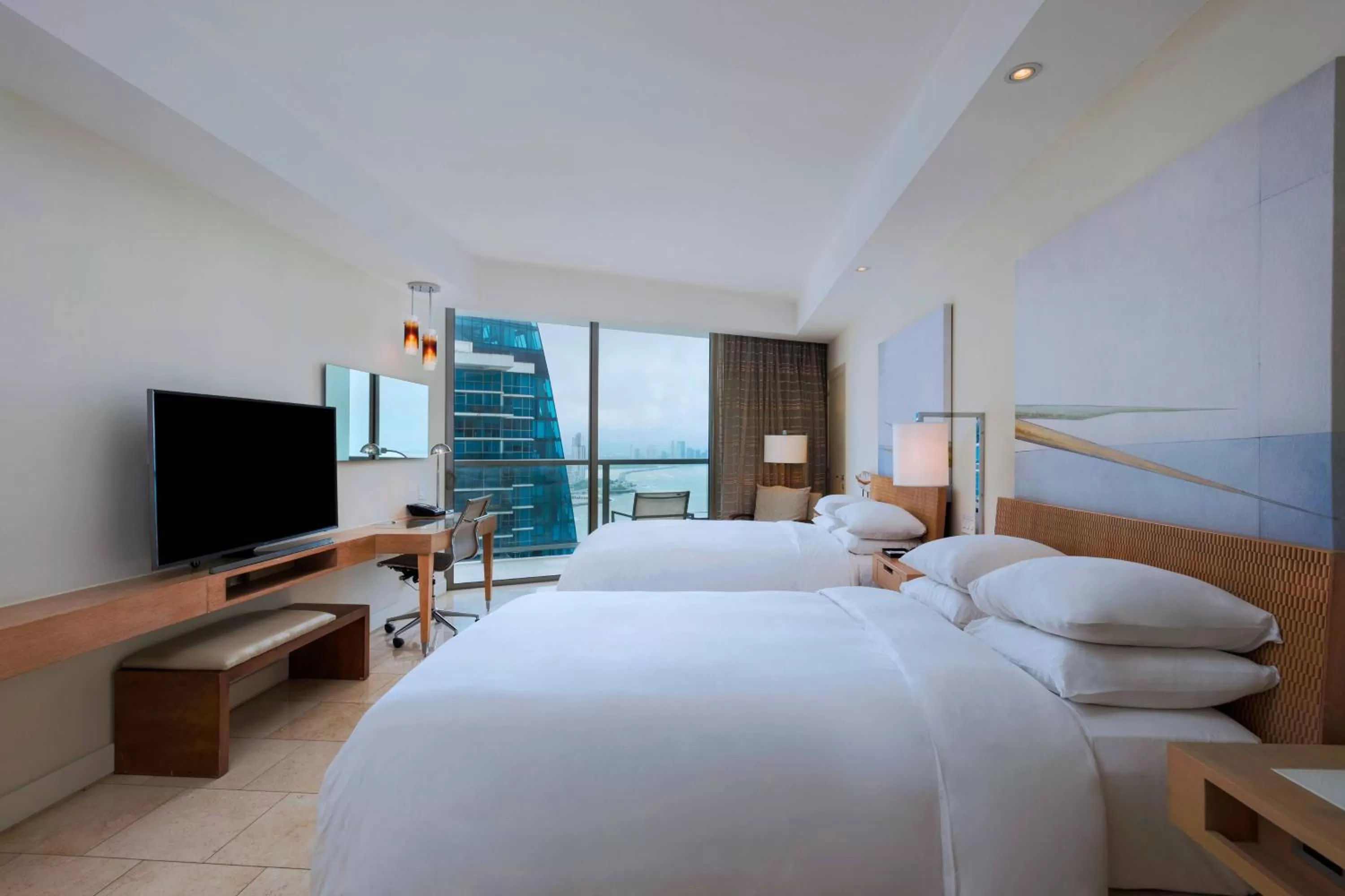 Photo of the whole room, Bed in JW Marriott Panama