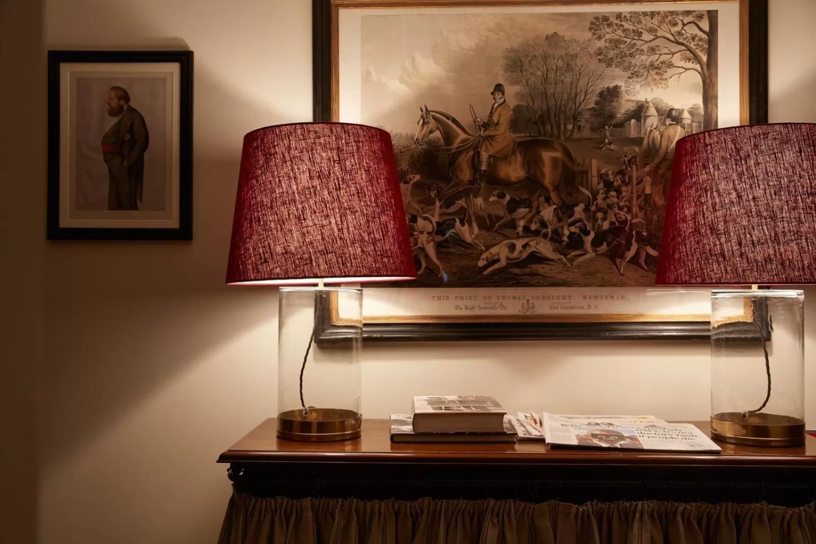 Decorative detail in The Pheasant Inn