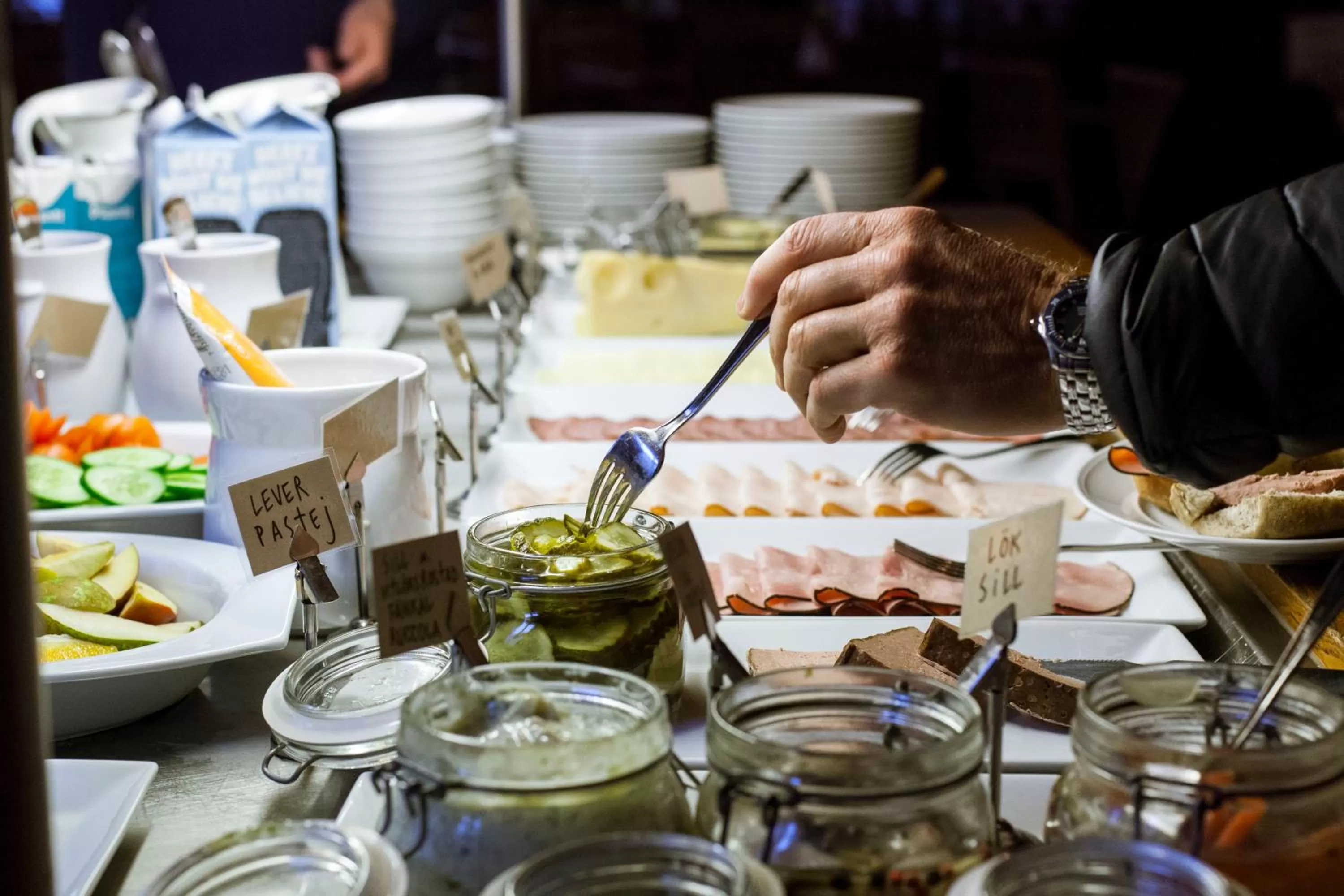 Food close-up in STF Wendelsberg Hotel & Hostel