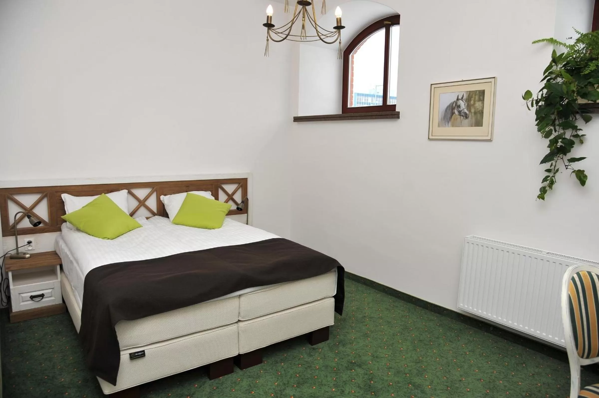 Photo of the whole room, Bed in Hotel Sandro Silver & Spichlerz Antoniny