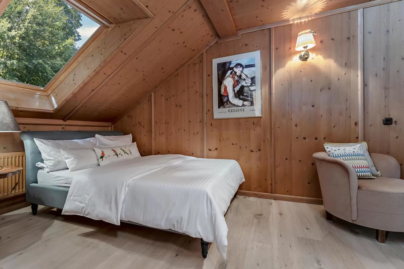 Bed in Villa Zollhaus Bed & Breakfast